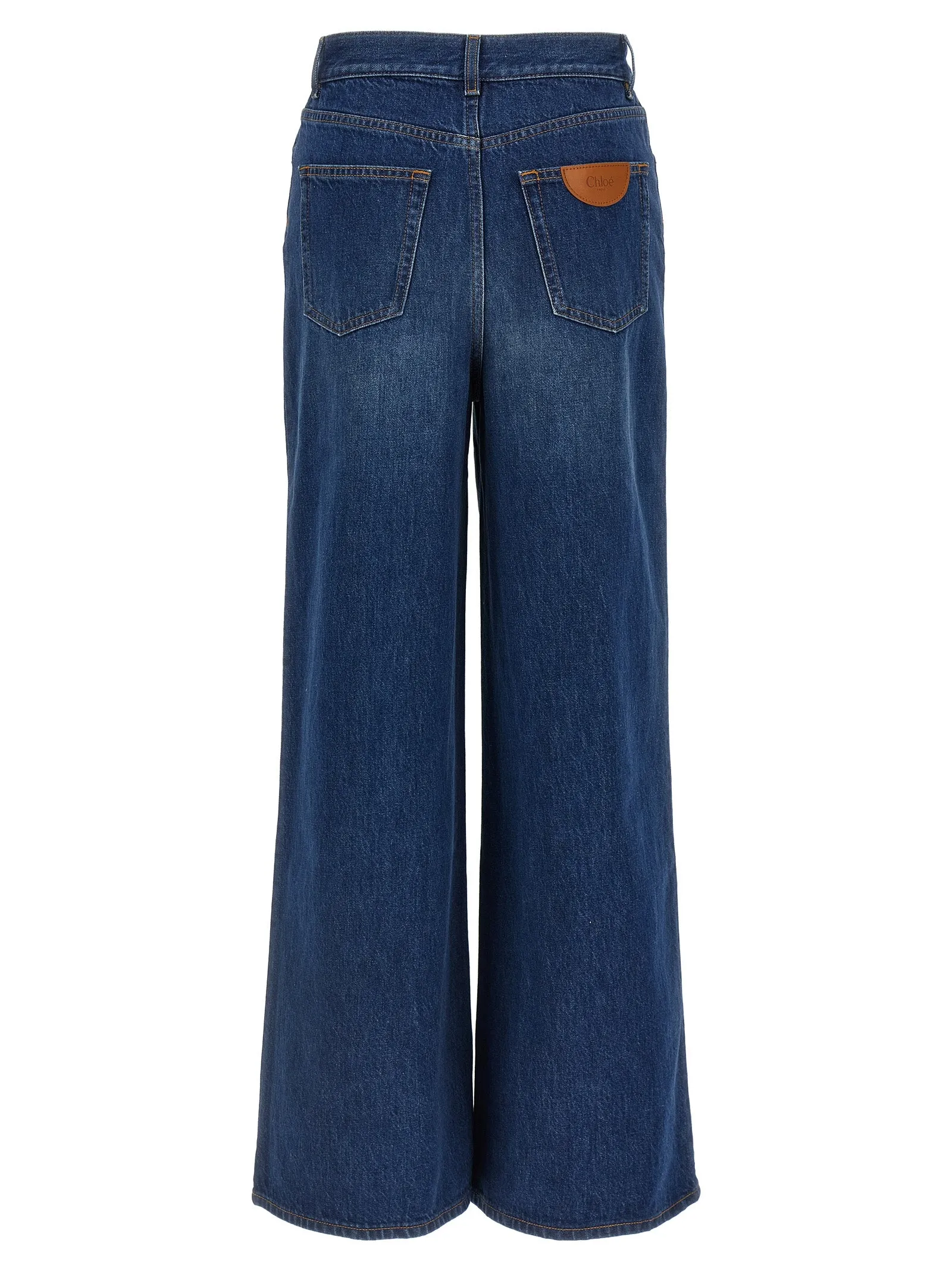 High Waist Jeans Blue sold by Wanan Luxury product image thumbnail 2