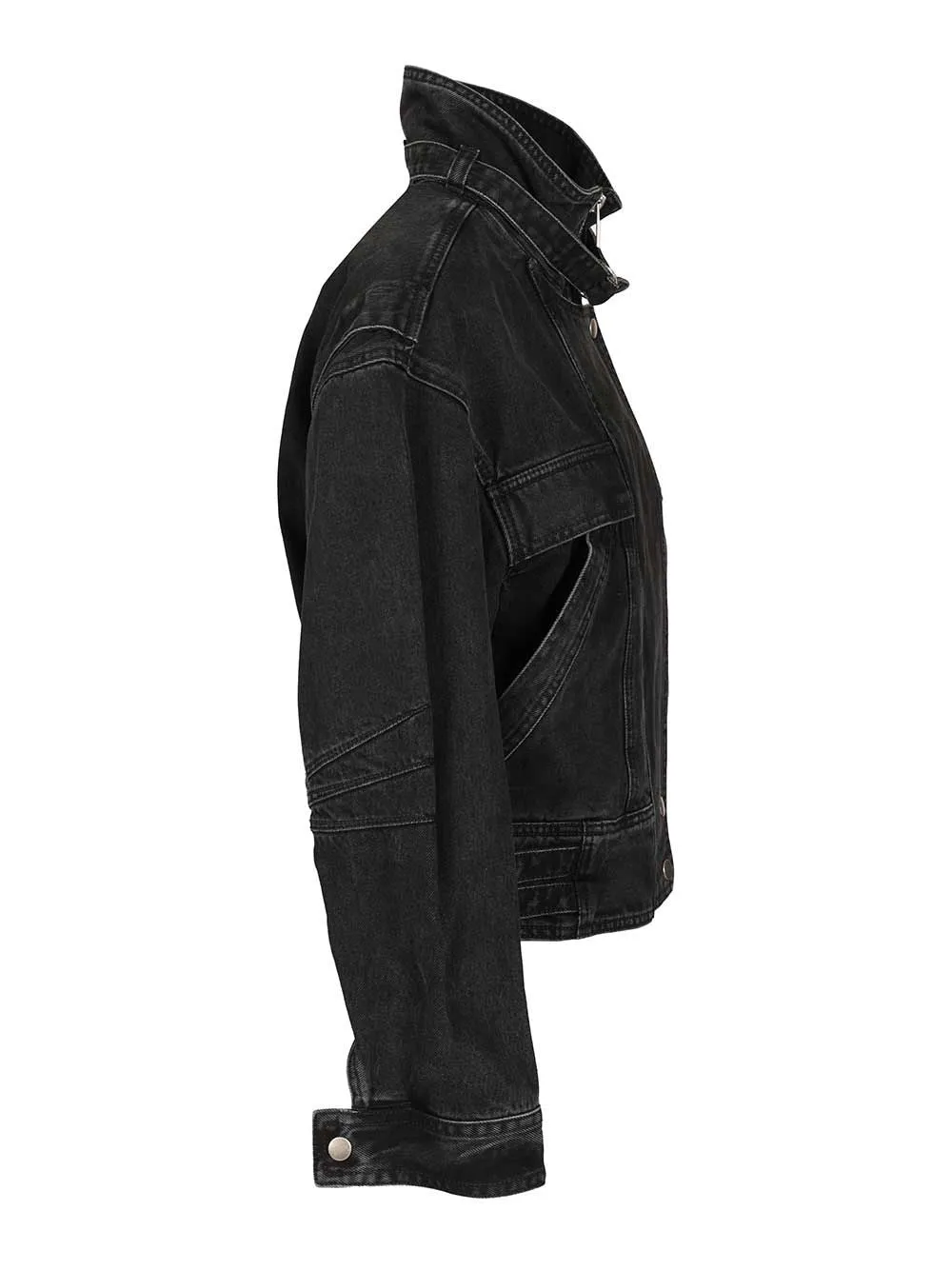 Joseline Jackets Black sold by Wanan Luxury product image thumbnail 3