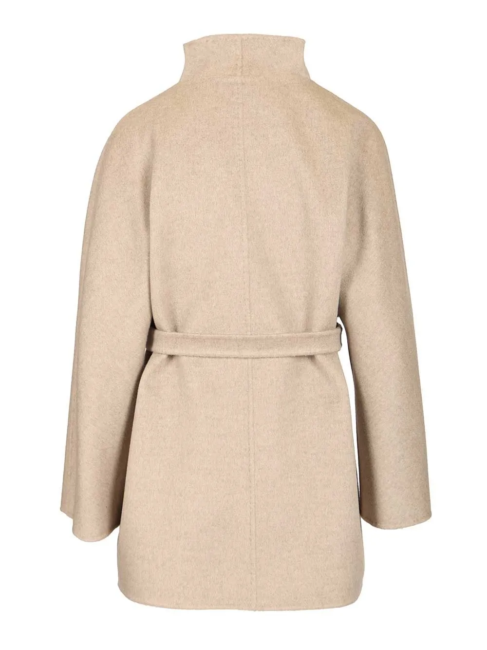 Short Cashmere Cardigan Coat Coats Beige sold by Wanan Luxury product image thumbnail 2