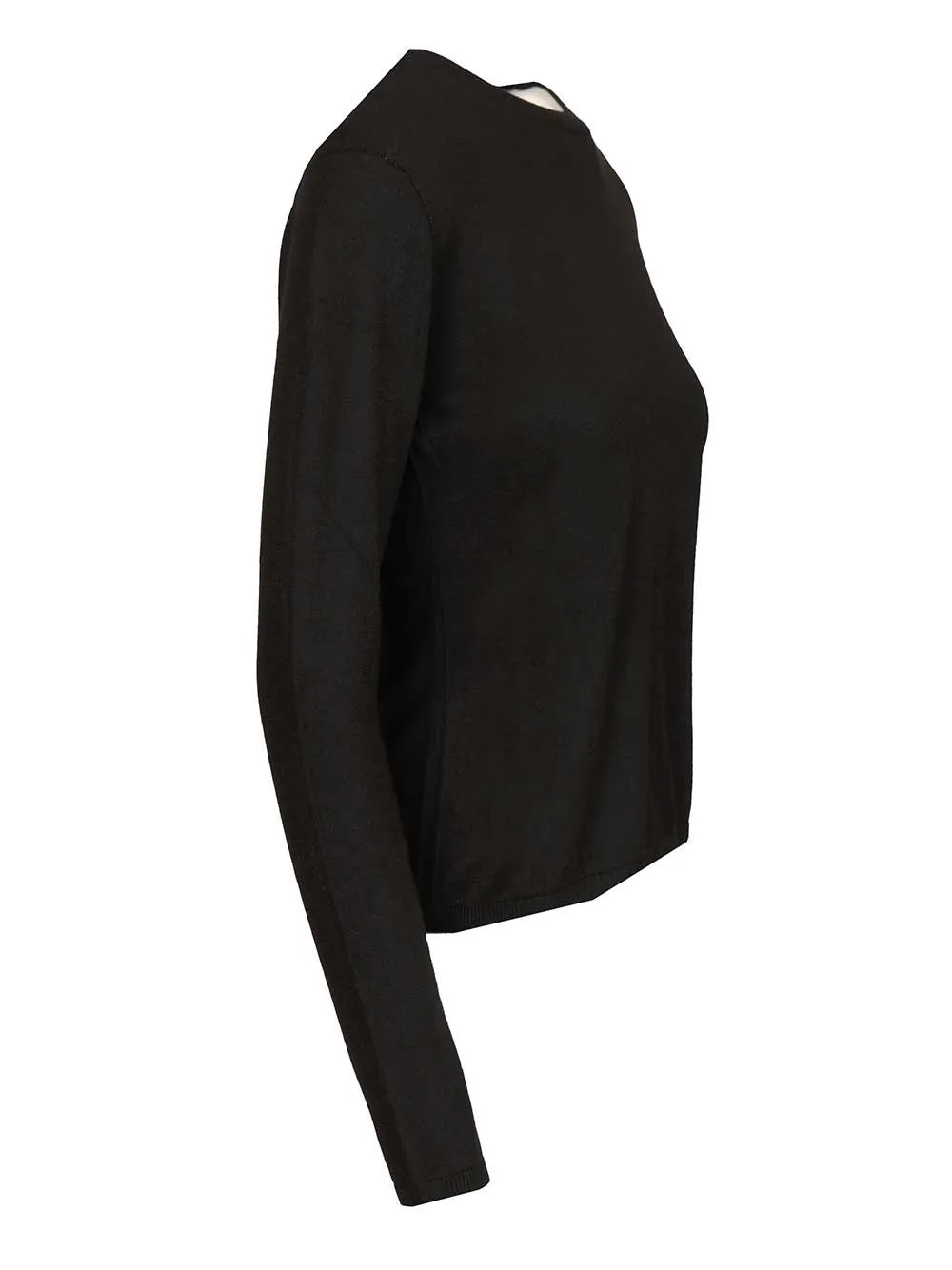 Cashmere Crew Neck Sweater Knitwear Black sold by Wanan Luxury product image thumbnail 3