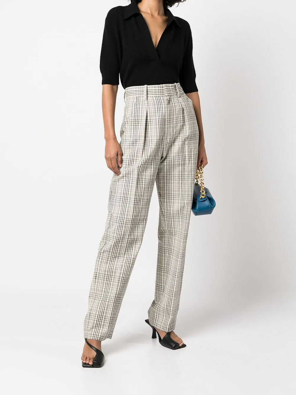 Shrunken Cashmere Polo Shirt sold by Wanan Luxury product image thumbnail 3