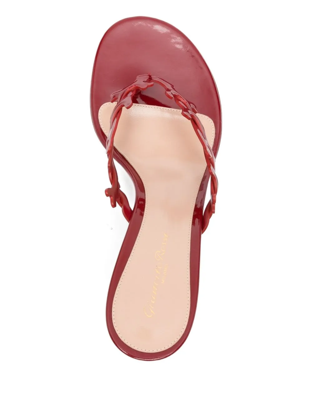 Ocean Patent Leather Sandals sold by Wanan Luxury product image thumbnail 3