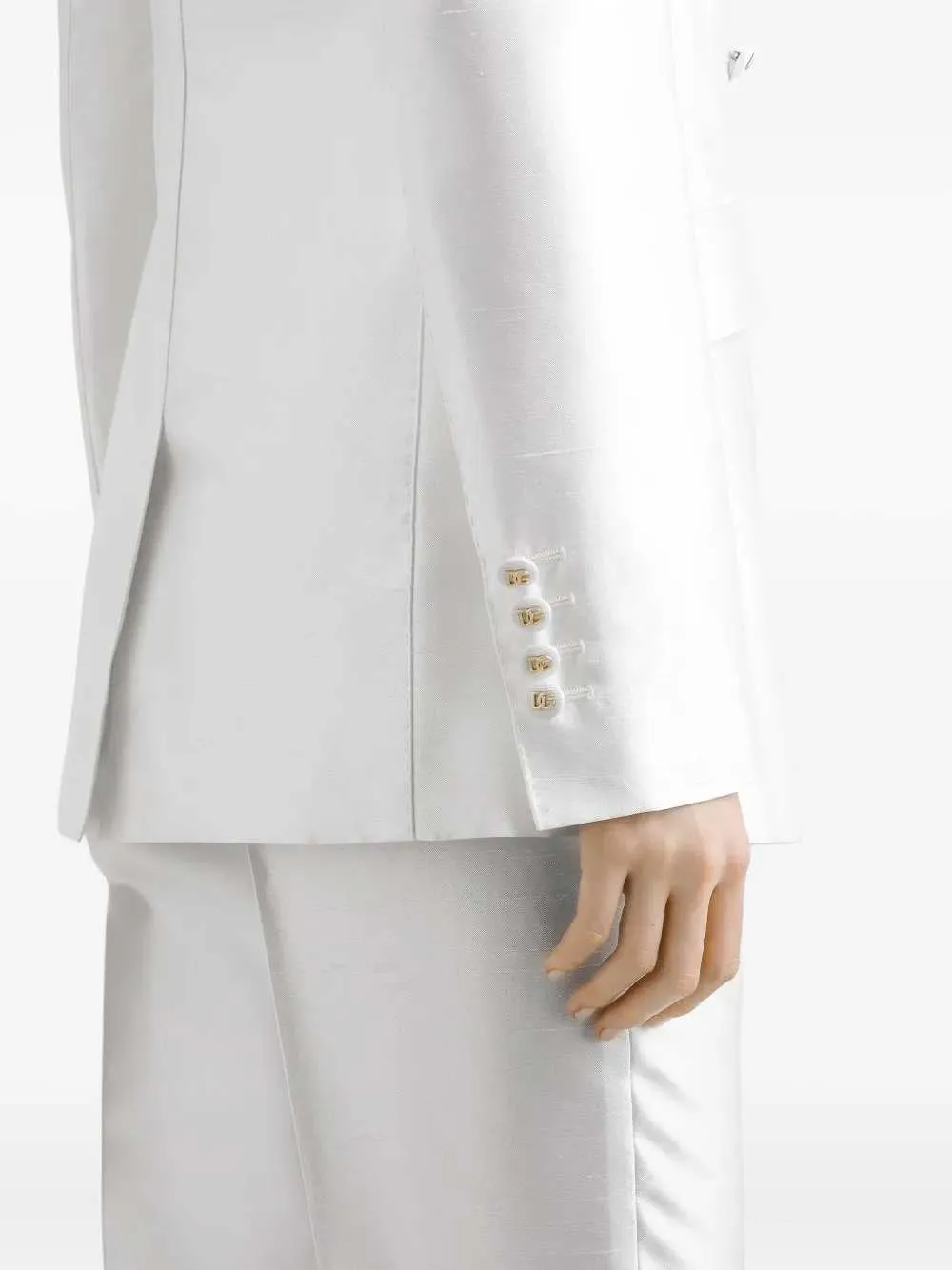 Stretch Silk Blazer sold by Wanan Luxury product image thumbnail 4