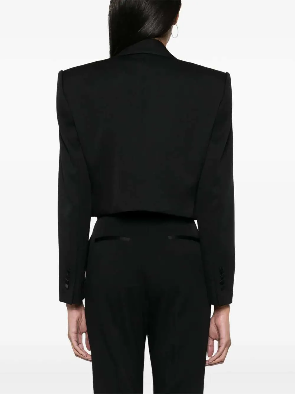 Tailored Crop Blazer sold by Wanan Luxury product image thumbnail 4
