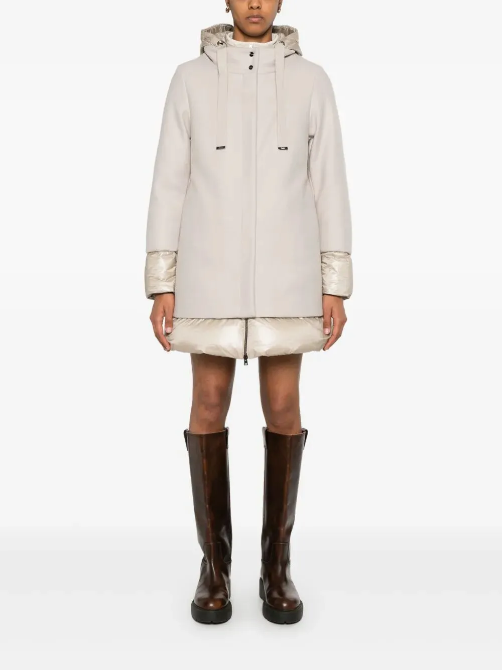 Flared Padded Wool Coat sold by Wanan Luxury product image thumbnail 2