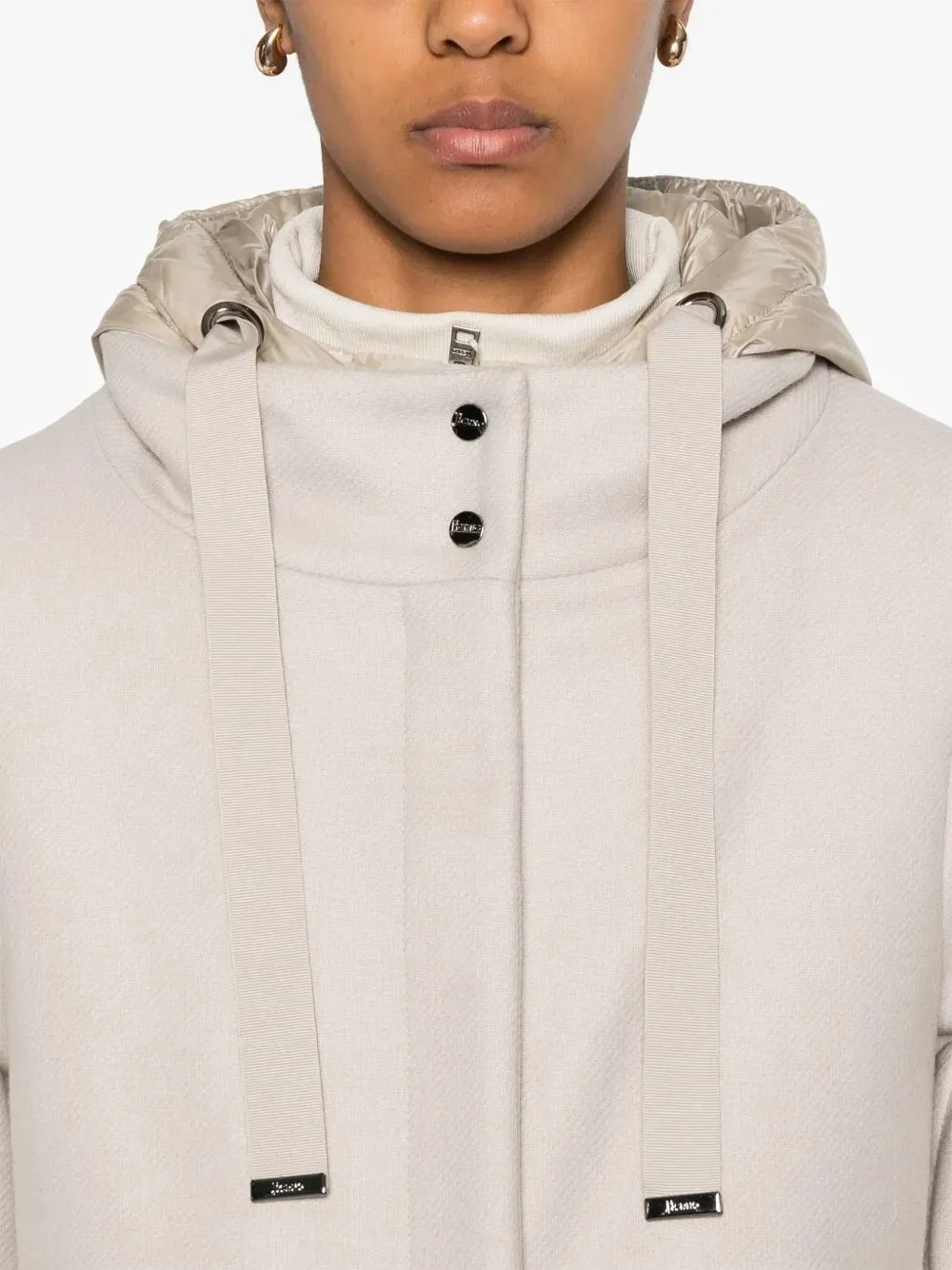 Flared Padded Wool Coat sold by Wanan Luxury product image thumbnail 5