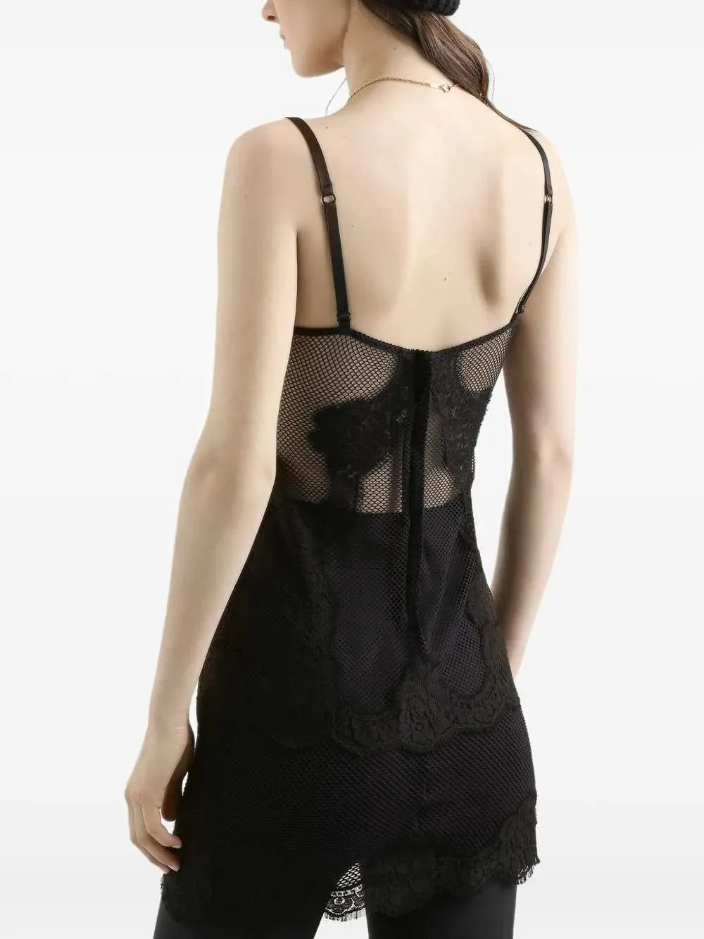 Short Dress With Inserts sold by Wanan Luxury product image thumbnail 4