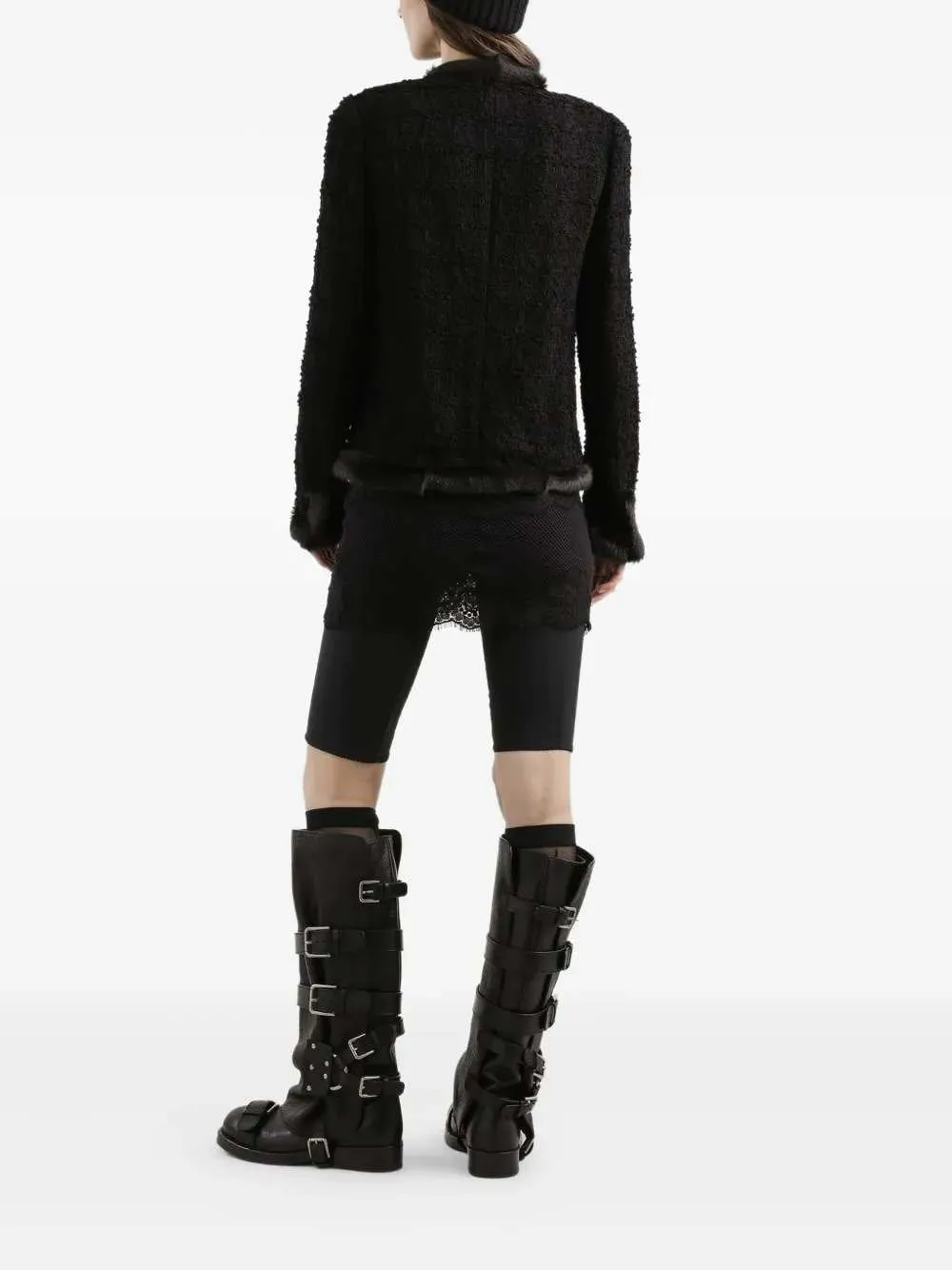 Short Dress With Inserts sold by Wanan Luxury product image thumbnail 5