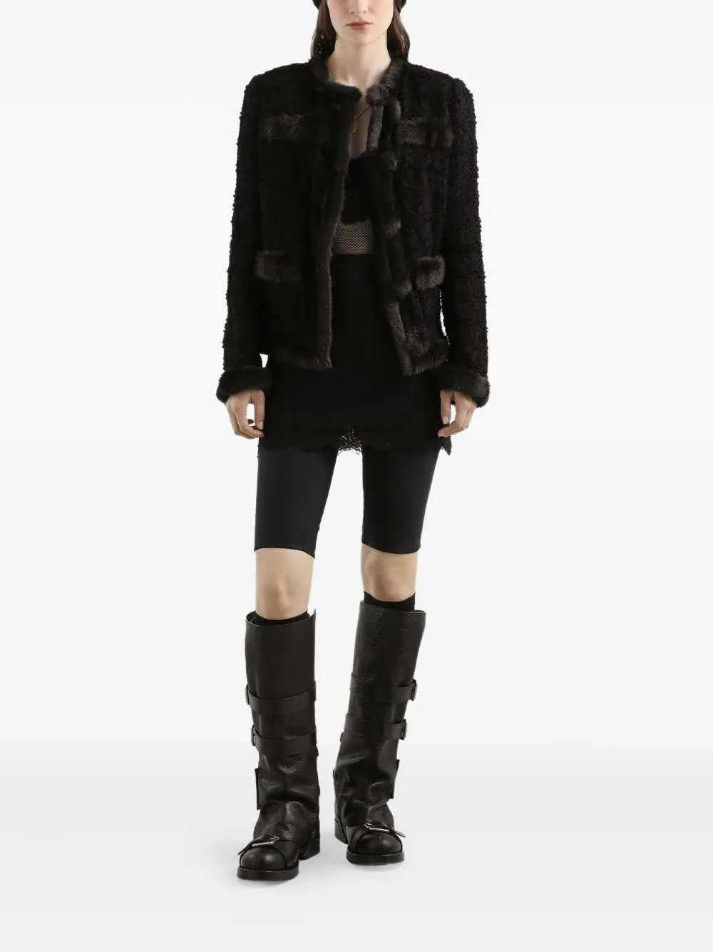 Short Dress With Inserts sold by Wanan Luxury product image thumbnail 2