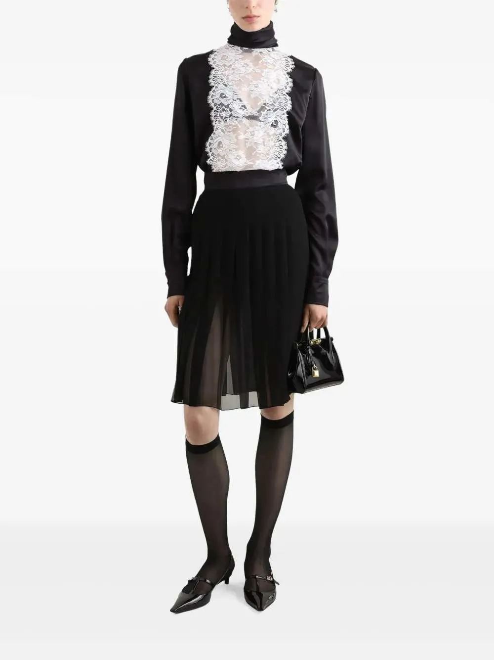 Blouse With Lace Appliqué sold by Wanan Luxury product image thumbnail 2