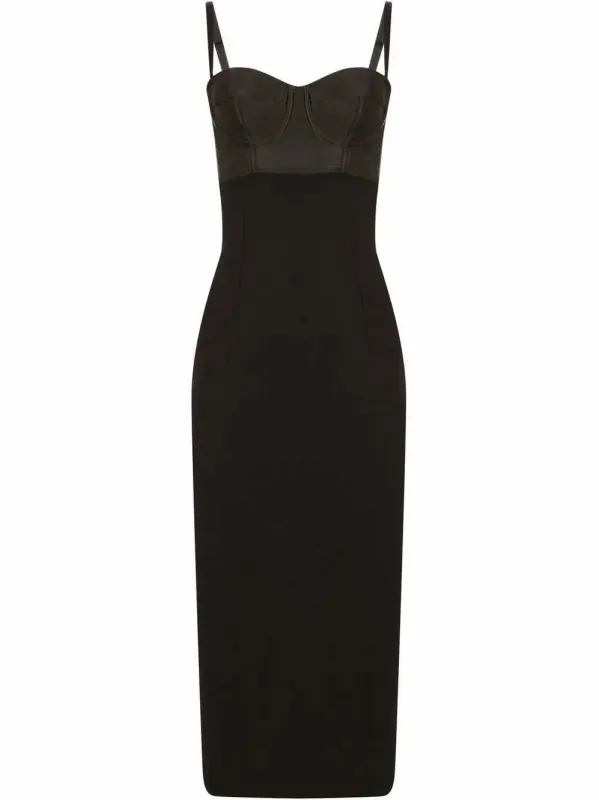Midi Dress With Cut-Out Detail sold by Wanan Luxury