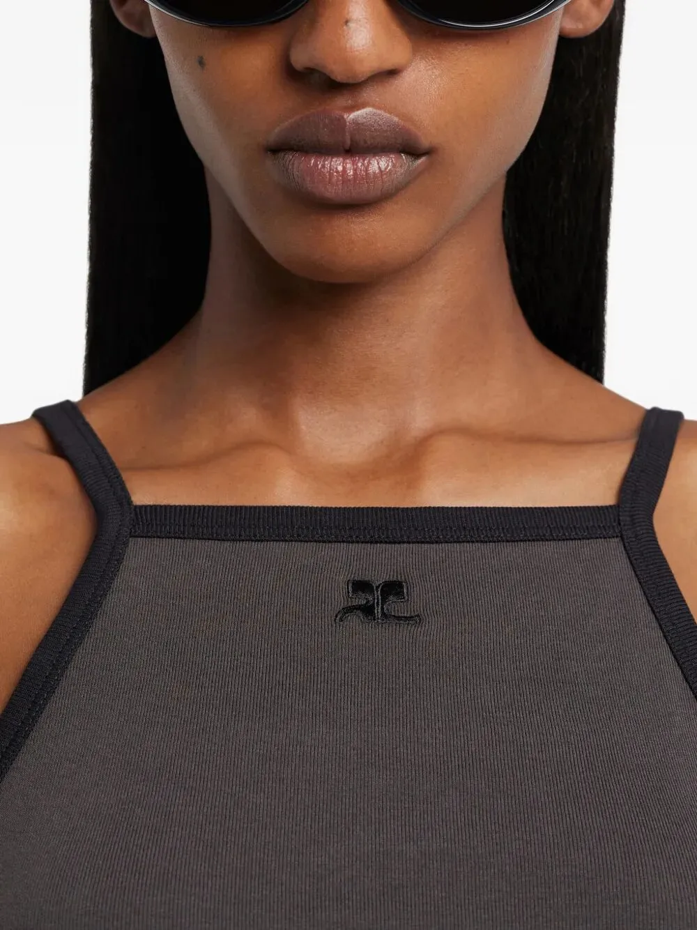 Contrast Tank Top sold by Wanan Luxury product image thumbnail 2