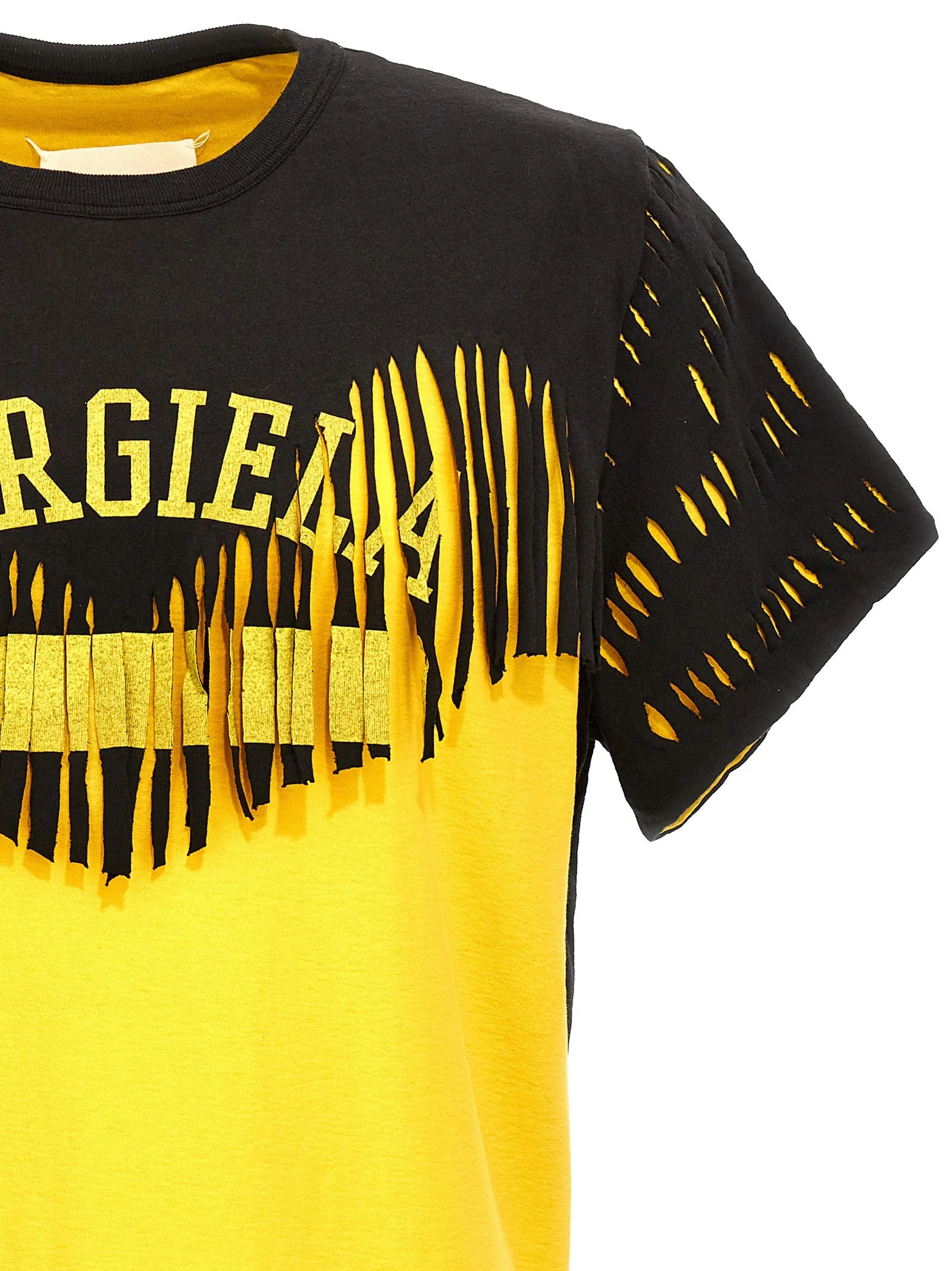 Double Layer T-Shirt Yellow sold by Wanan Luxury product image thumbnail 3