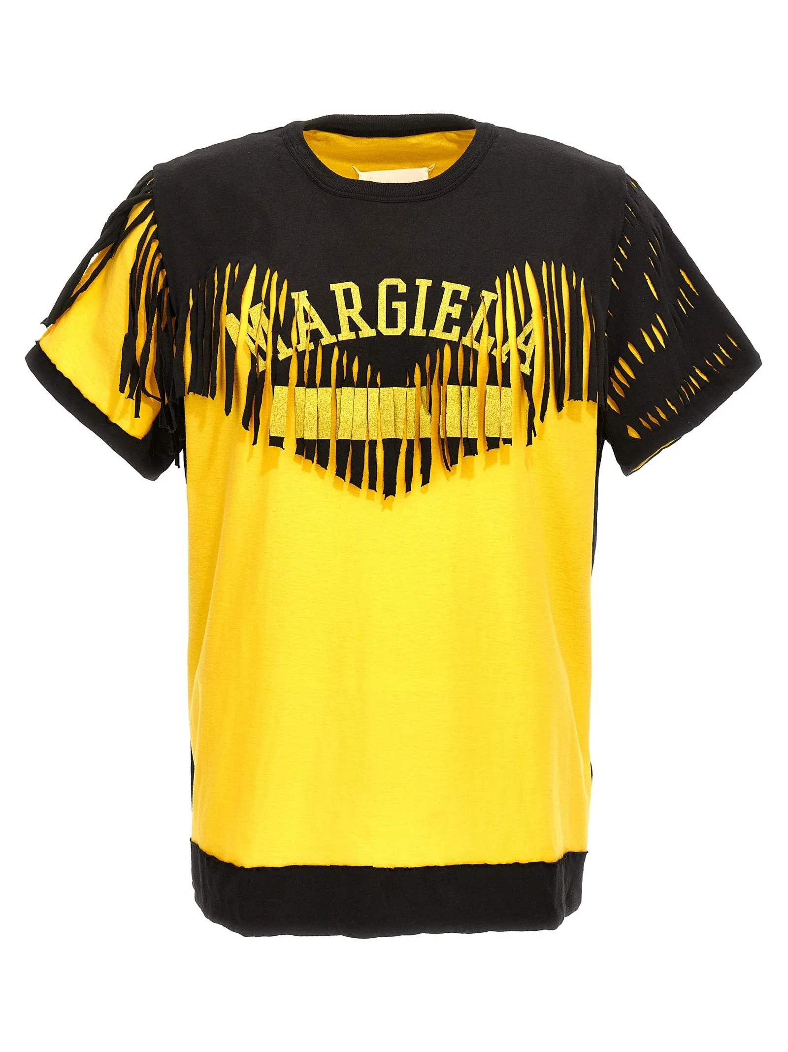 Double Layer T-Shirt Yellow sold by Wanan Luxury