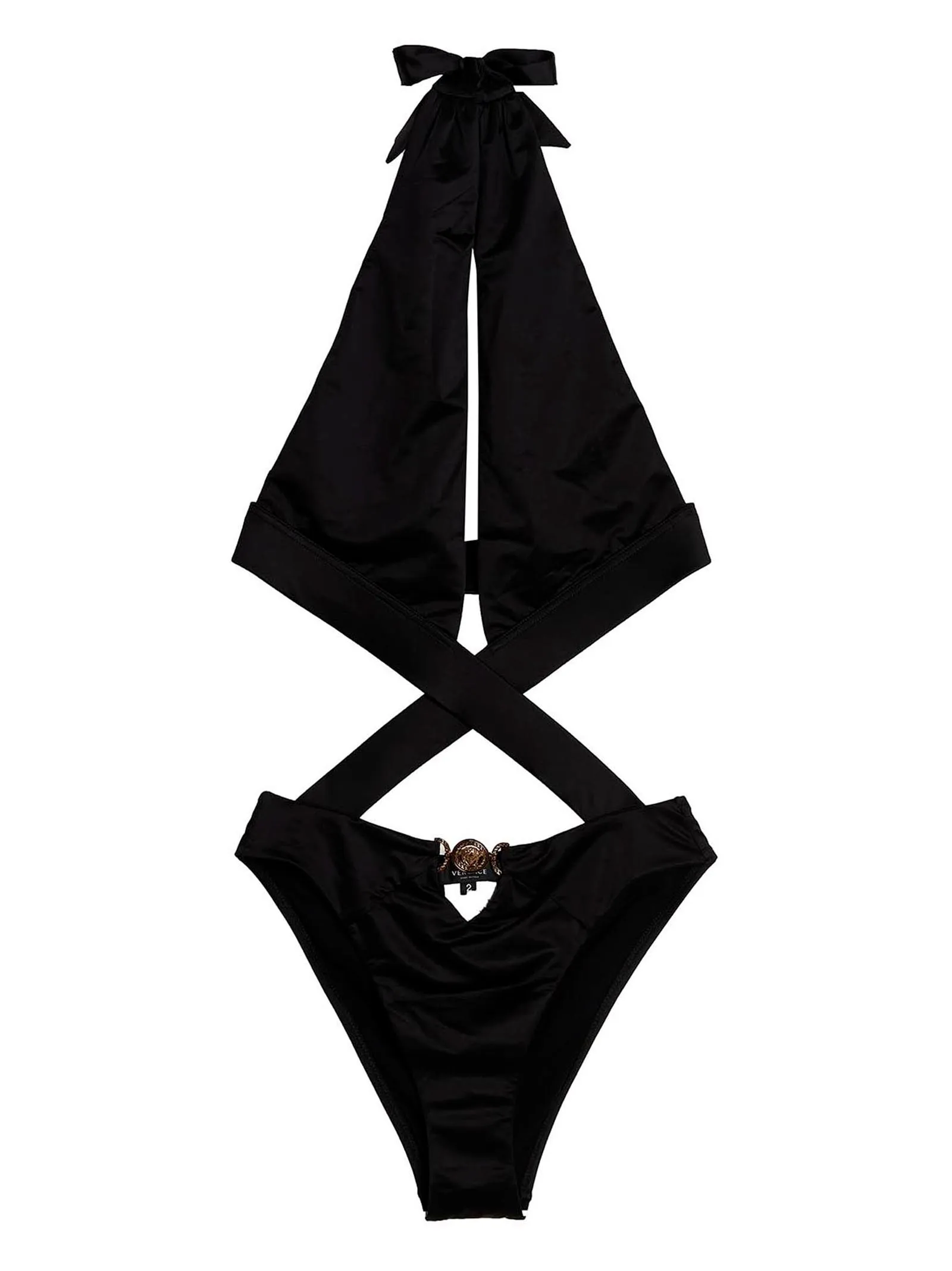 Medusa Beachwear Black sold by Wanan Luxury