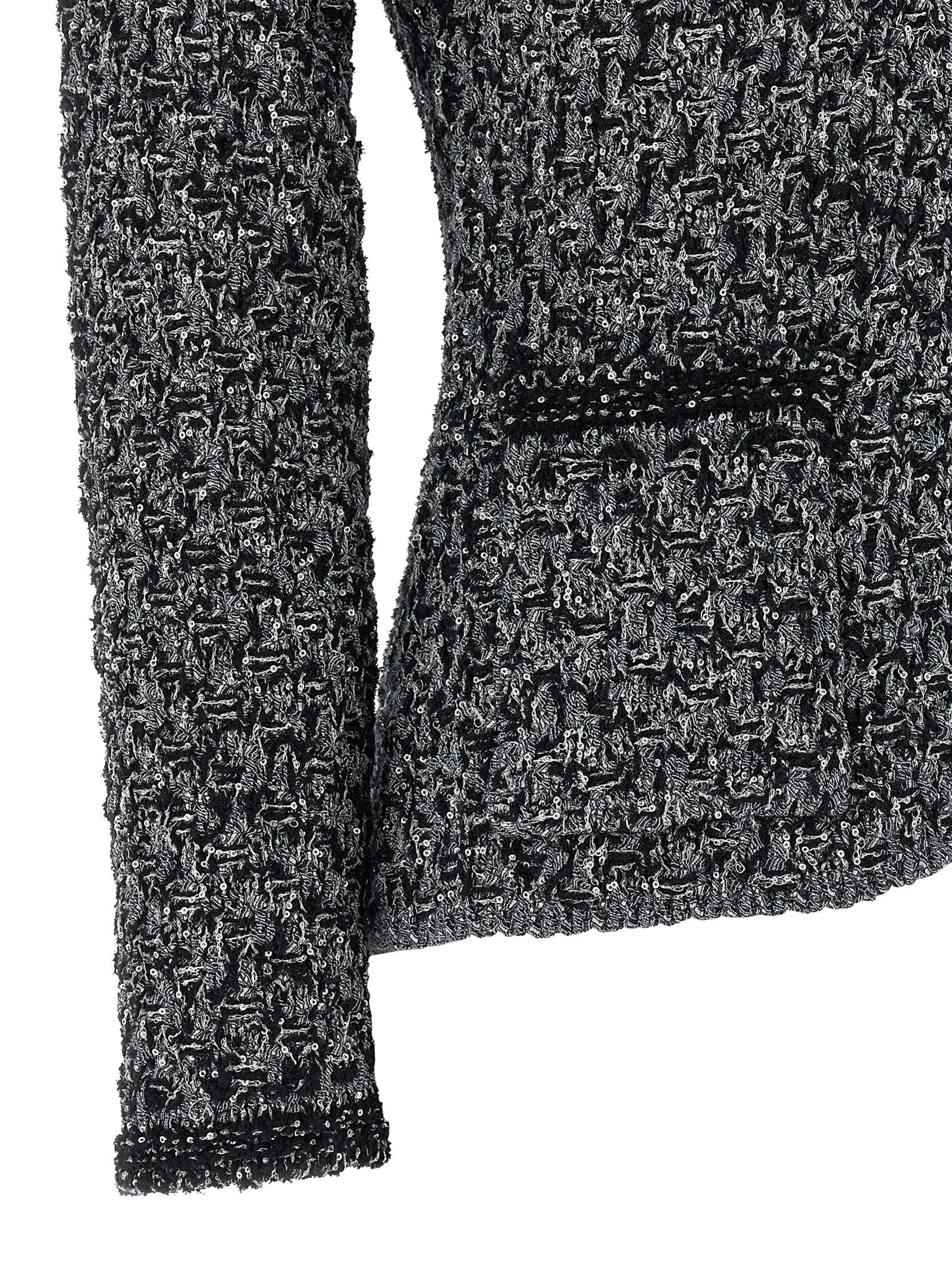 Tweed Jacket Puffer Jackets Blue sold by Wanan Luxury product image thumbnail 4