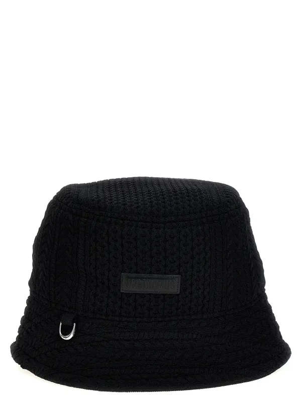 Le Bob Belo Hats Black made by Jacquemus