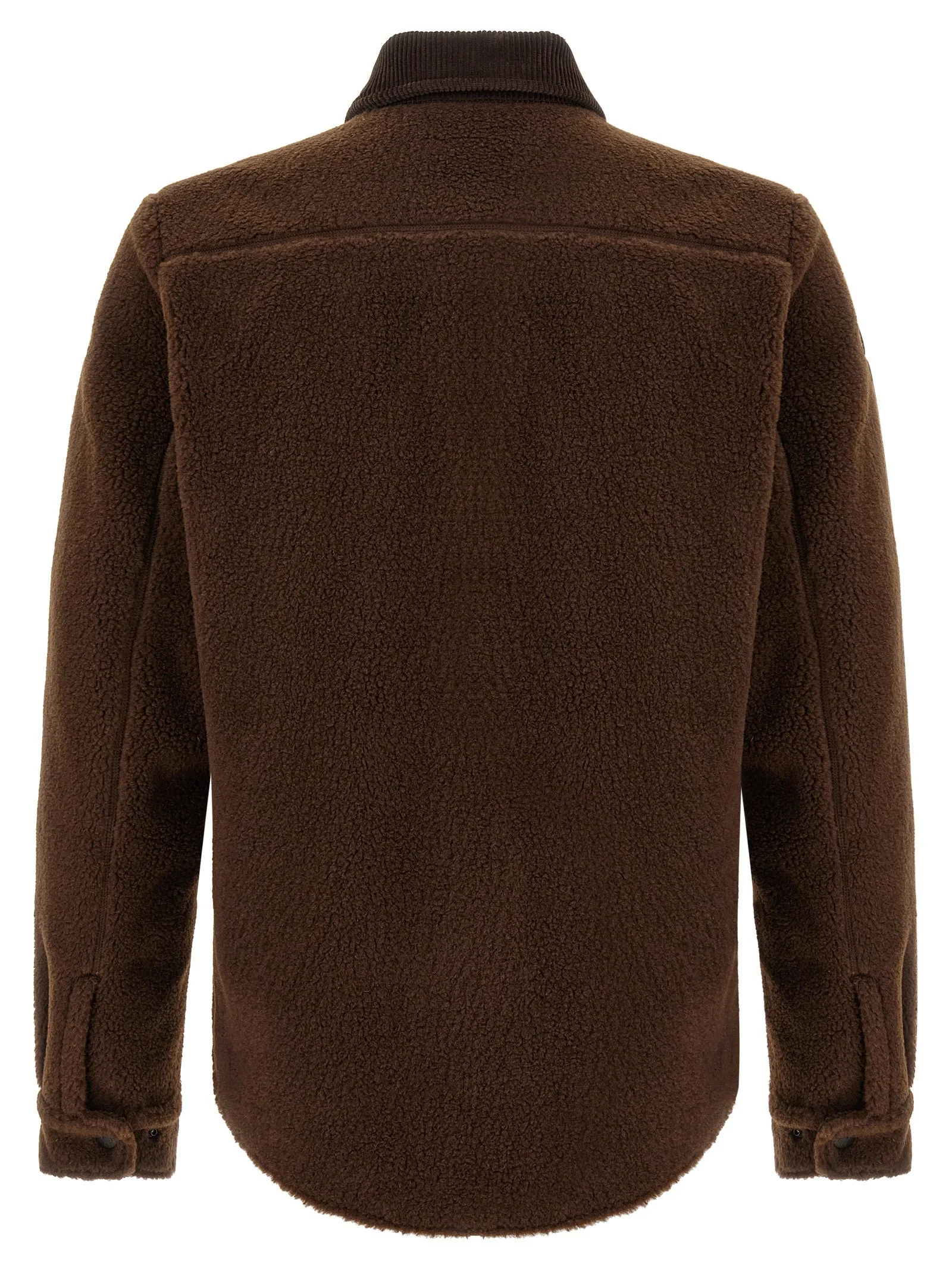 Teddy-Effect Jacket Puffer Jackets Brown sold by Wanan Luxury product image thumbnail 2