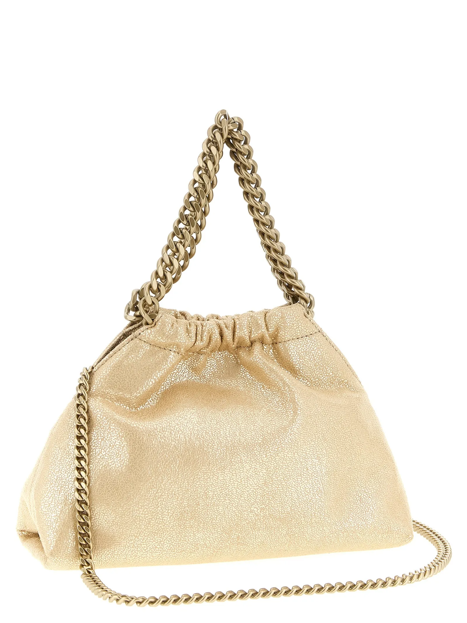 Falabella Mini Drawstring Crossbody Bags Gold sold by Wanan Luxury product image thumbnail 2