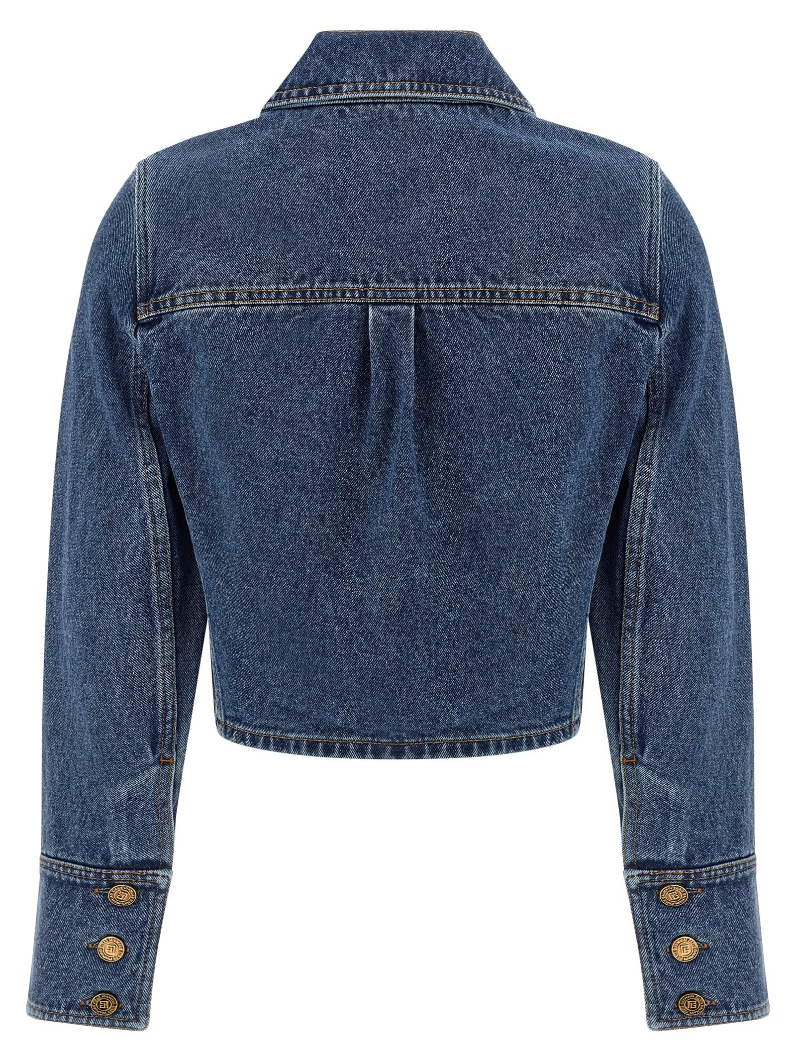 Denim Jacket Puffer Jackets Blue sold by Wanan Luxury product image thumbnail 2