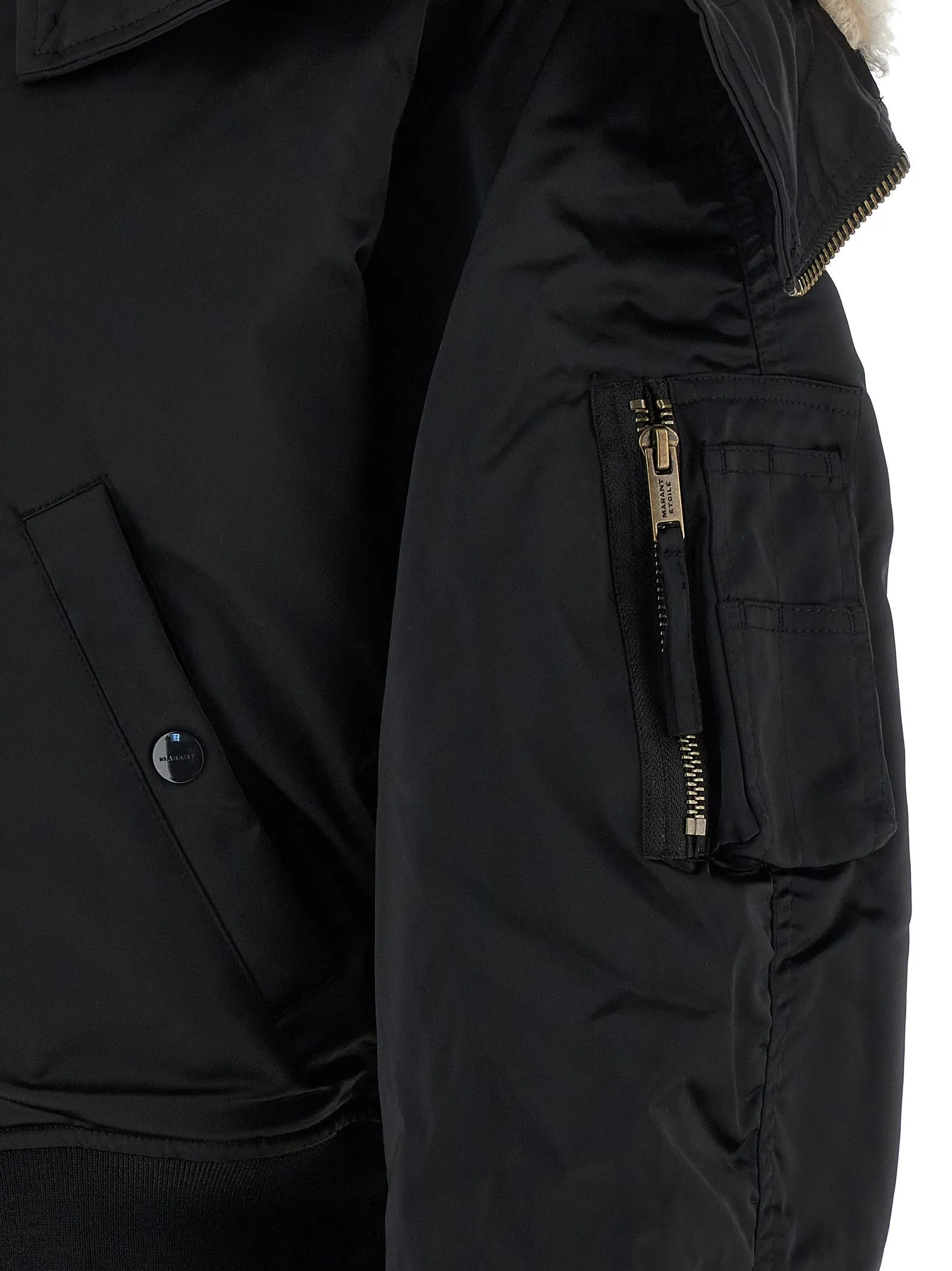 Elisa Puffer Jackets Black sold by Wanan Luxury product image thumbnail 4