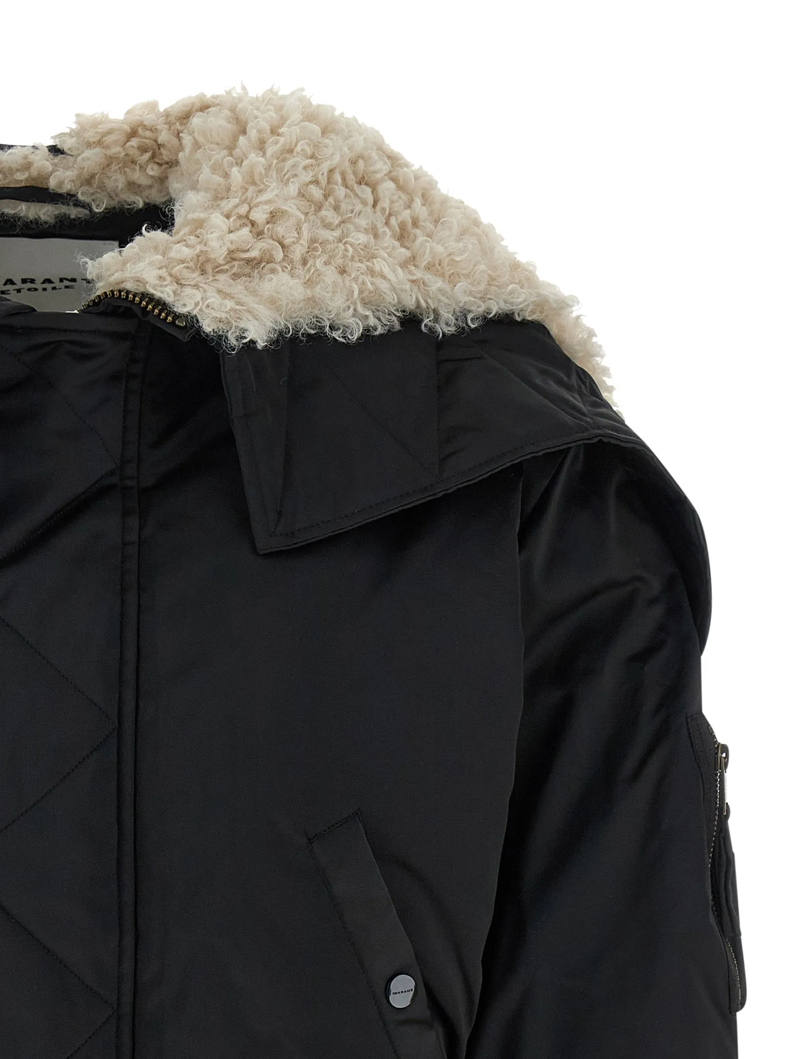 Elisa Puffer Jackets Black sold by Wanan Luxury product image thumbnail 3