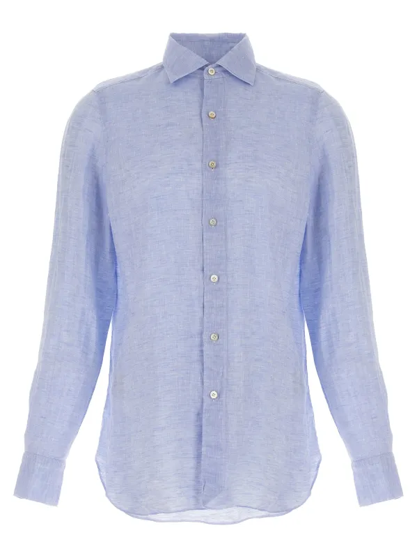 Gaeta Shirt And Blouse Light Blue sold by Wanan Luxury