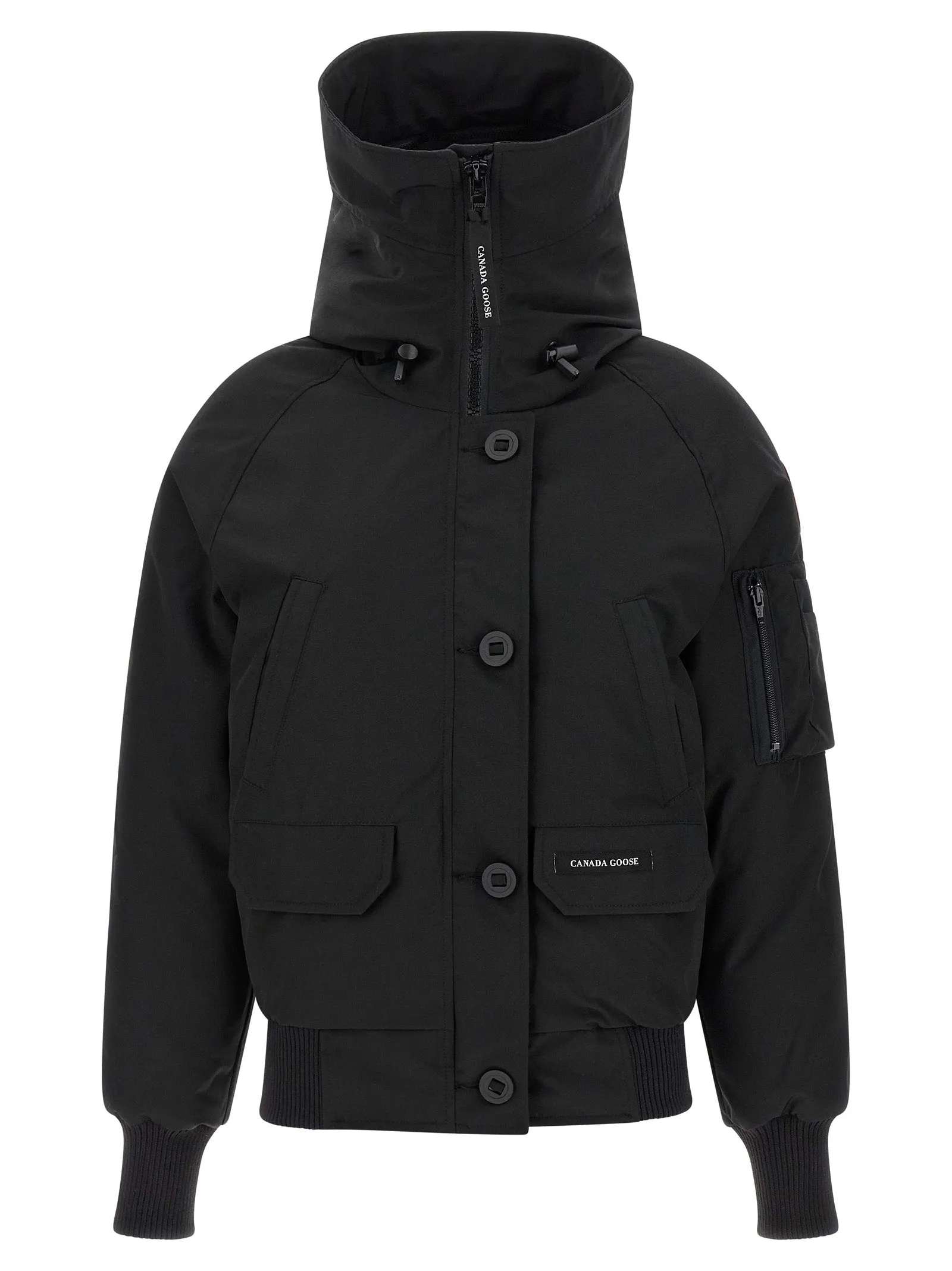 Chilliwack Puffer Jackets Black sold by Wanan Luxury