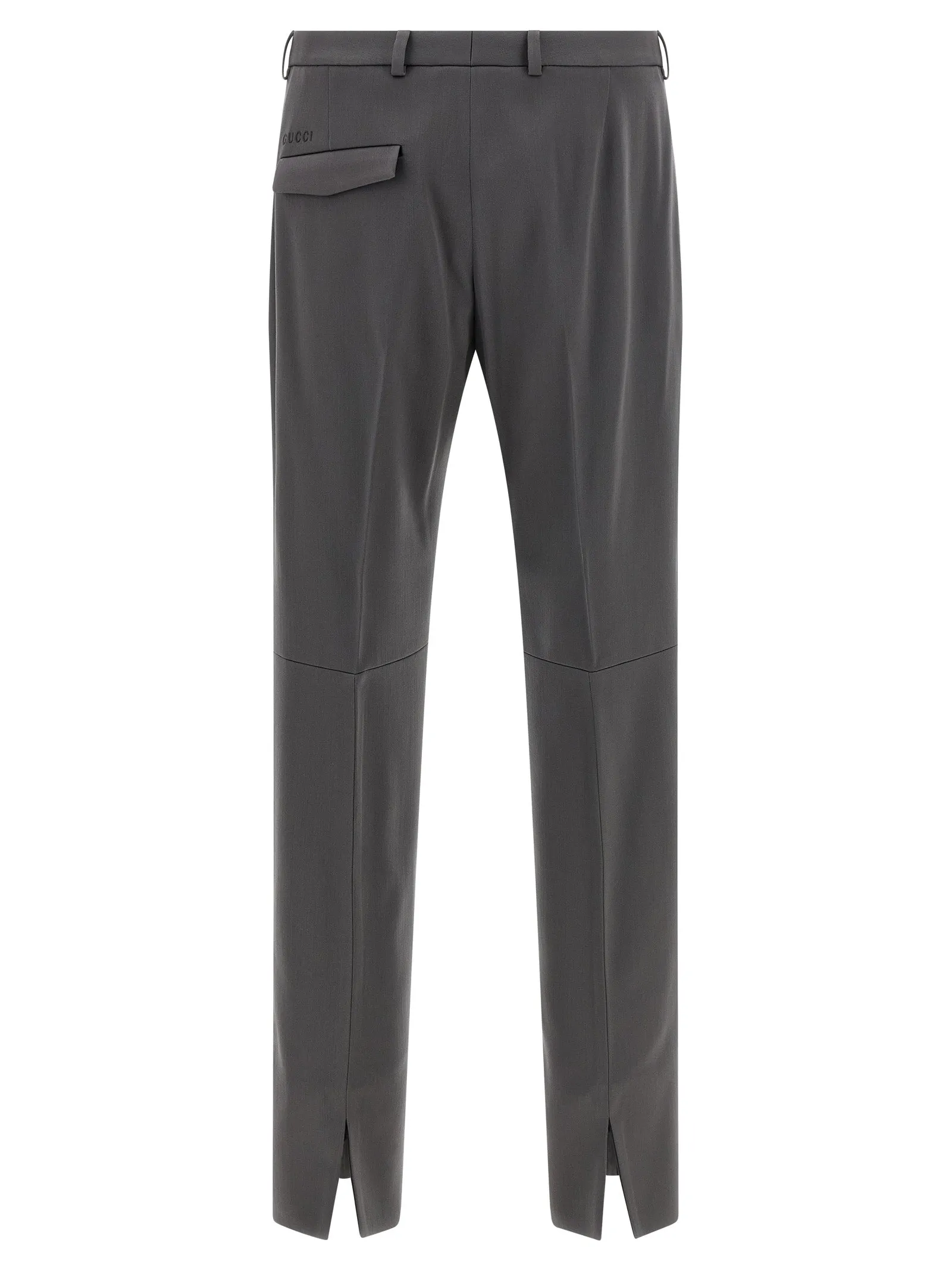 Tailored Trousers Pants Gray sold by Wanan Luxury product image thumbnail 2