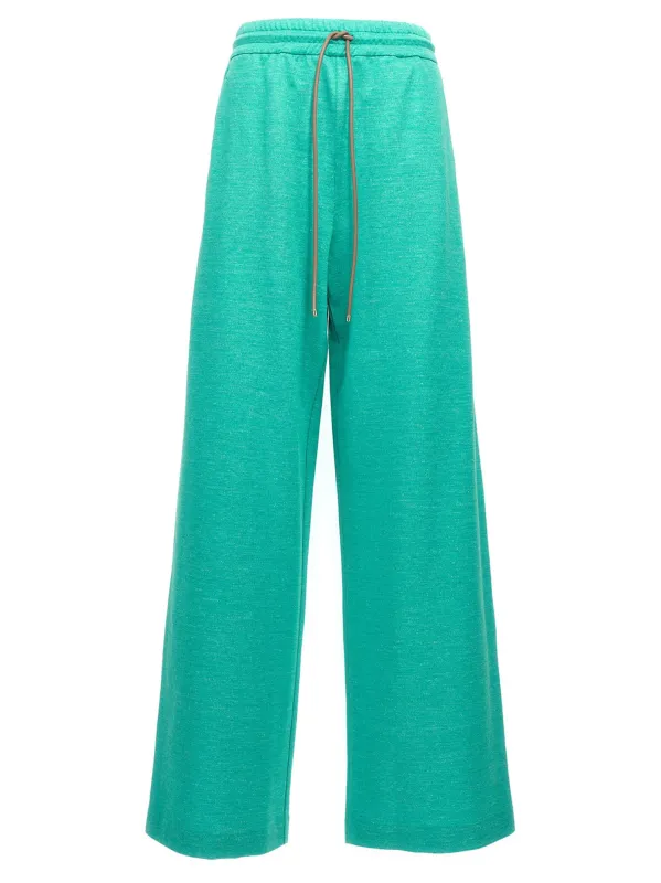 Eolie Pants Green sold by Wanan Luxury