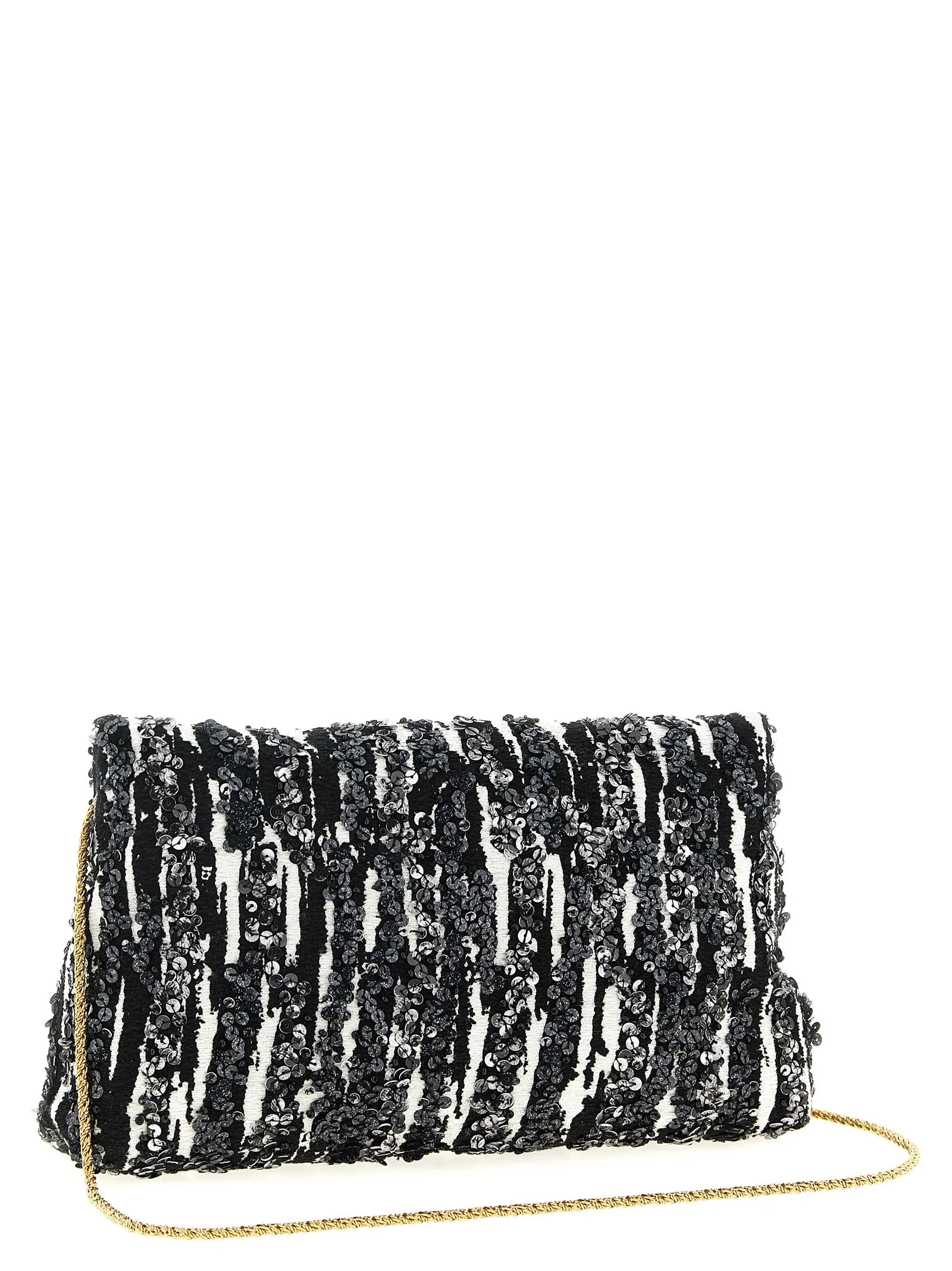 W.L. Clutch White/Black sold by Wanan Luxury product image thumbnail 2