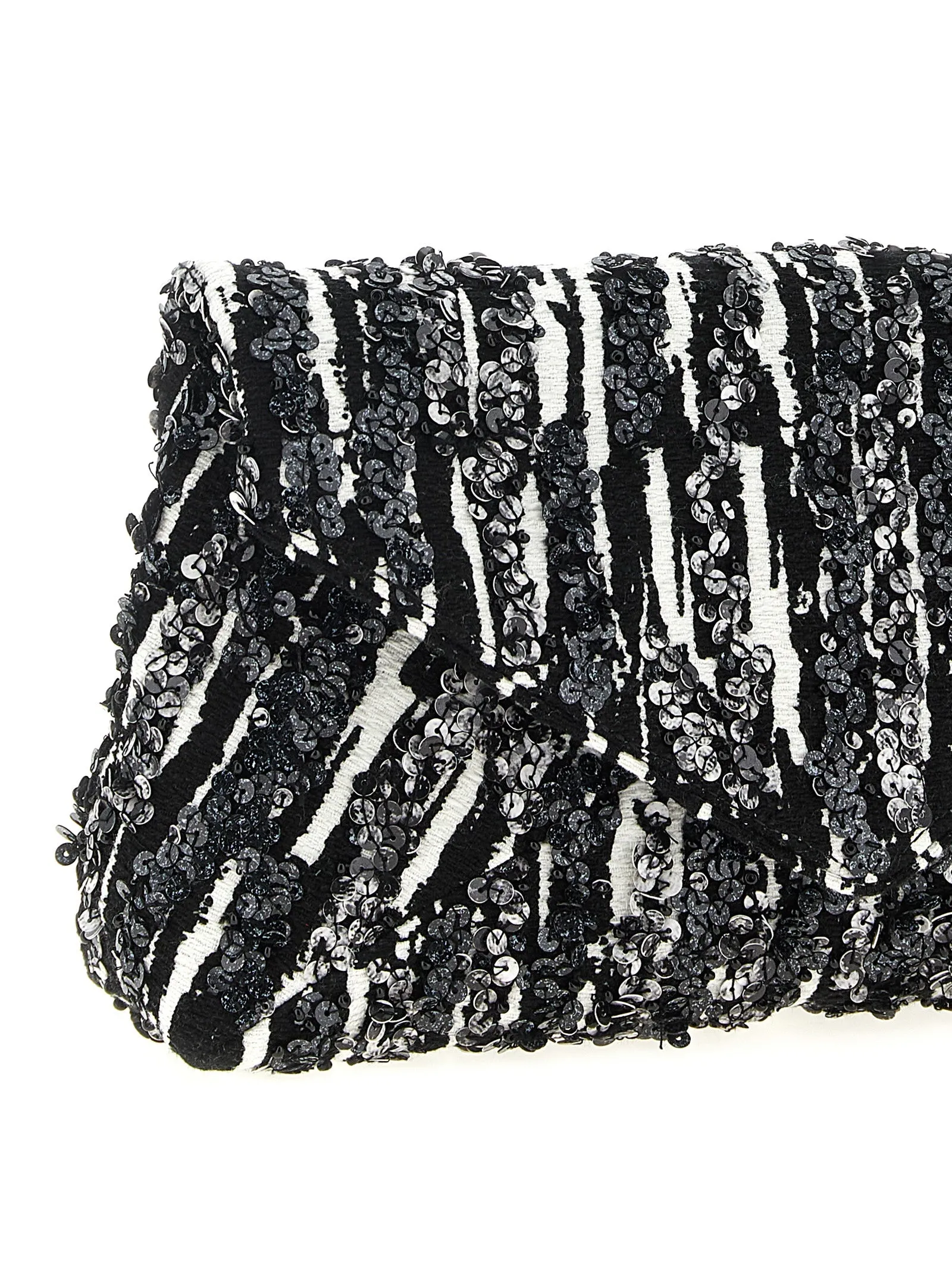 W.L. Clutch White/Black sold by Wanan Luxury product image thumbnail 3