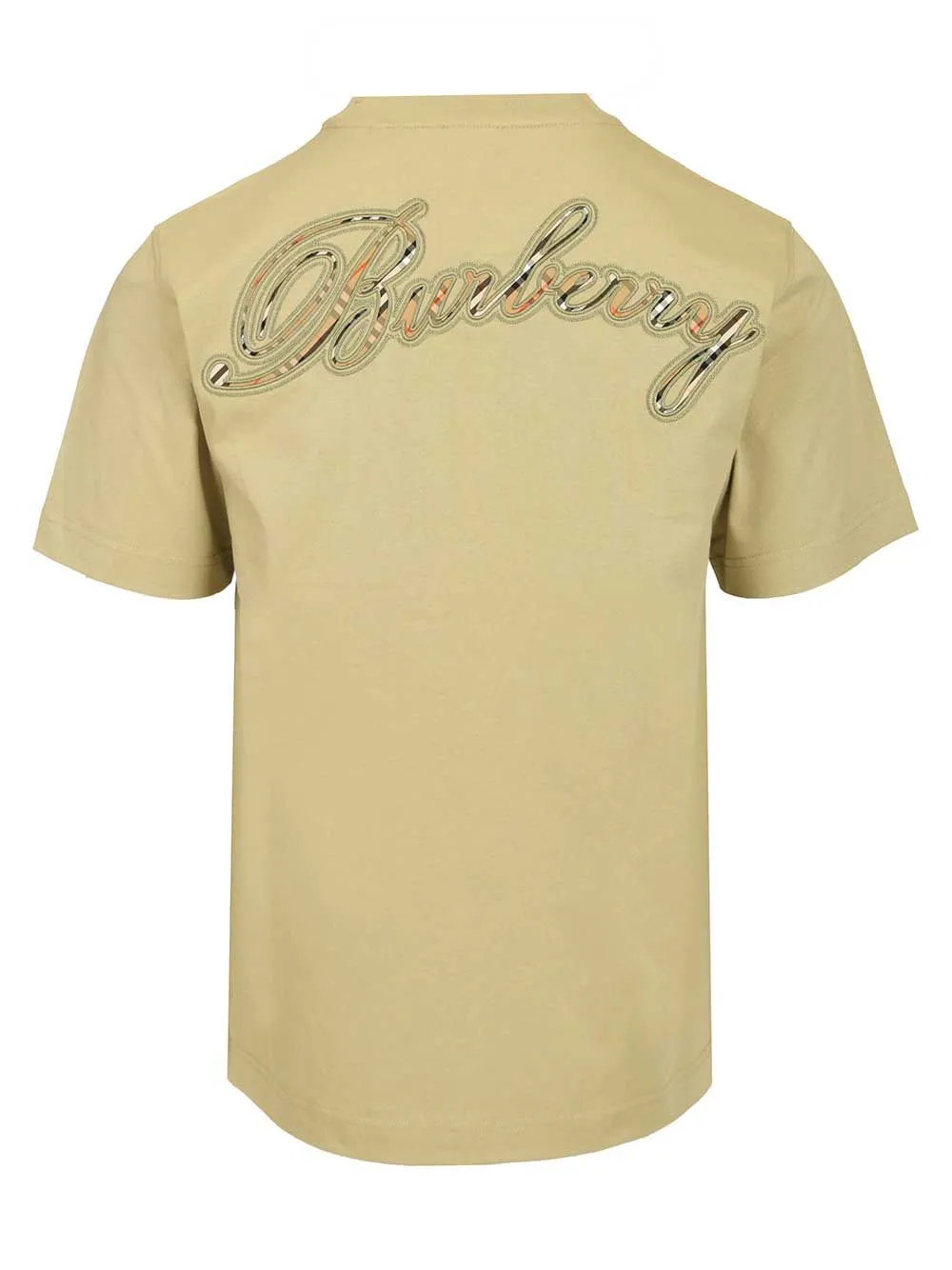 With Embroidered Burberry Logo T-Shirt Green sold by Wanan Luxury product image thumbnail 2