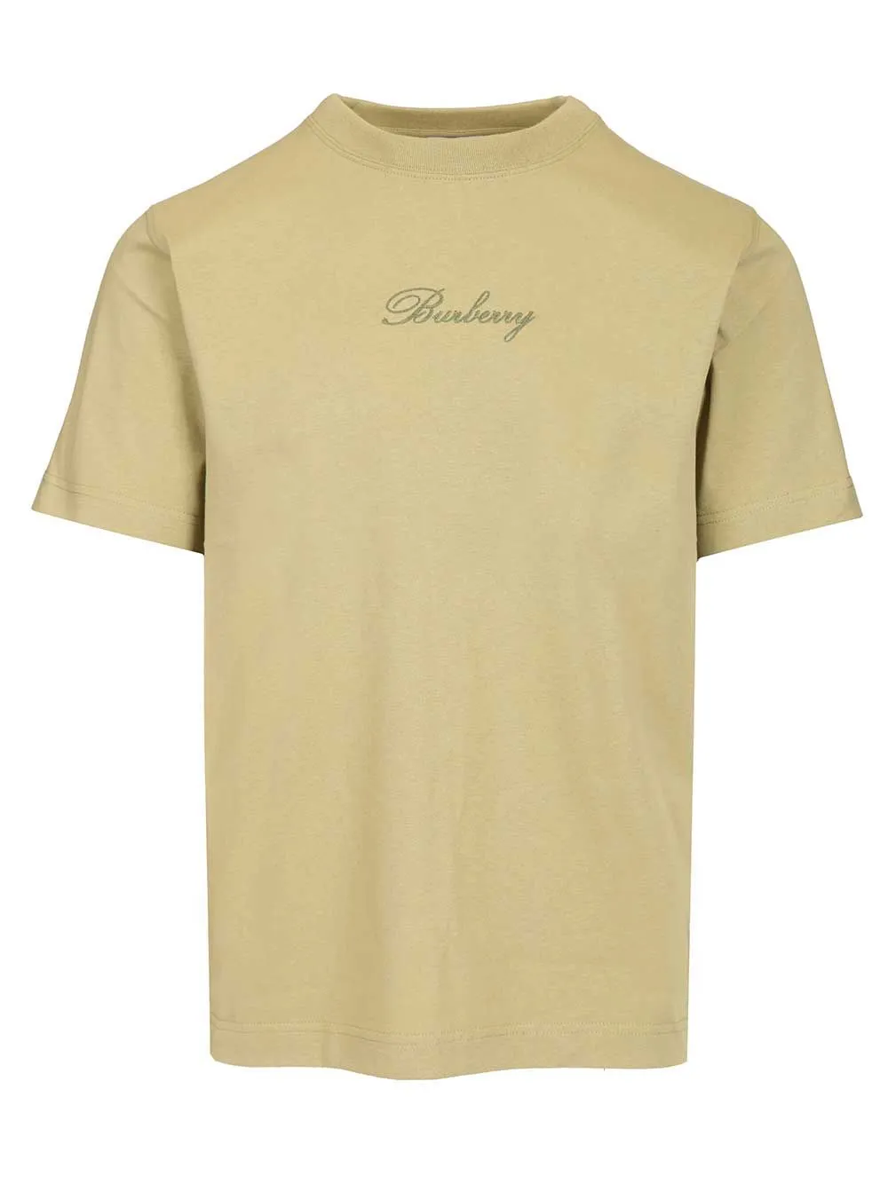 With Embroidered Burberry Logo T-Shirt Green sold by Wanan Luxury