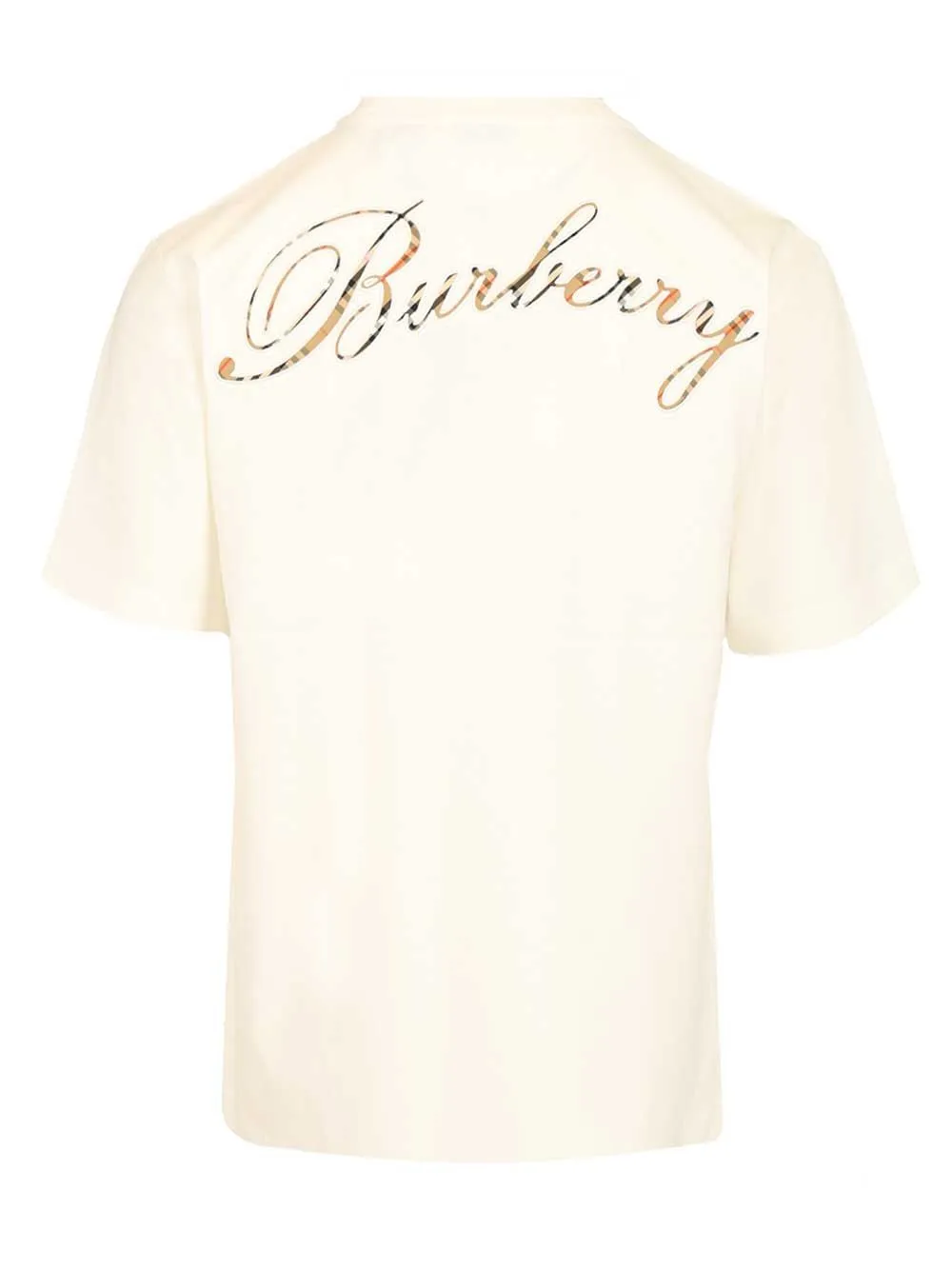 With Embroidered Burberry Logo T-Shirt White sold by Wanan Luxury product image thumbnail 2