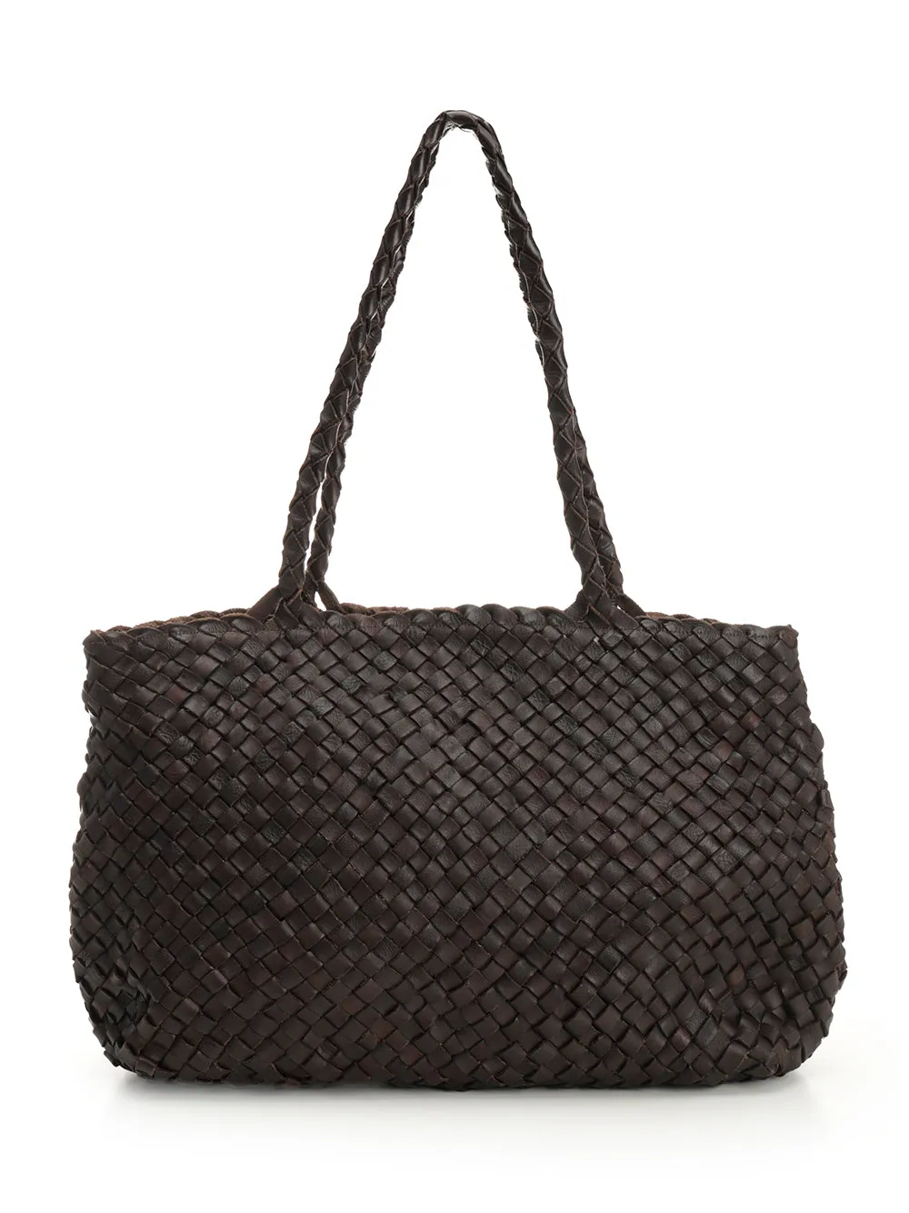 Vintage Mesh Tote Bag Shoulder Bags Brown sold by Wanan Luxury