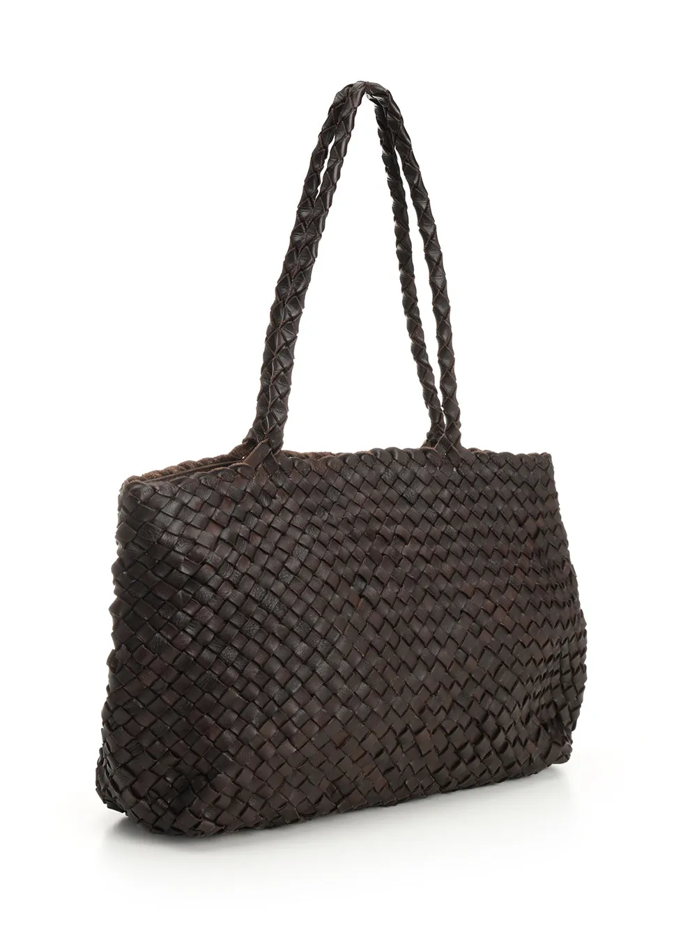 Vintage Mesh Tote Bag Shoulder Bags Brown sold by Wanan Luxury product image thumbnail 2