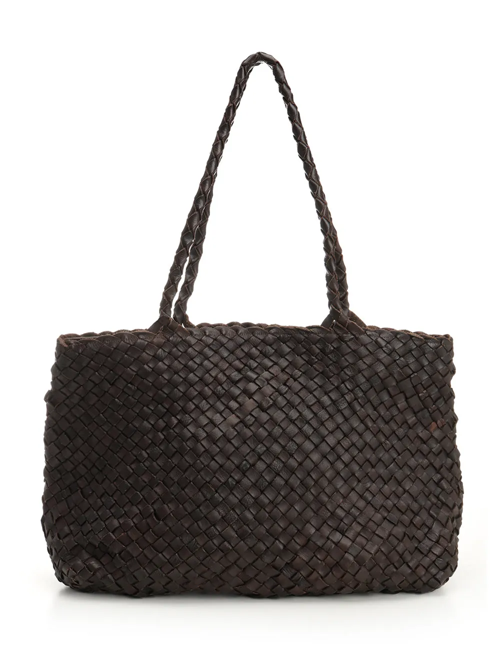 Vintage Mesh Tote Bag Shoulder Bags Brown sold by Wanan Luxury product image thumbnail 3