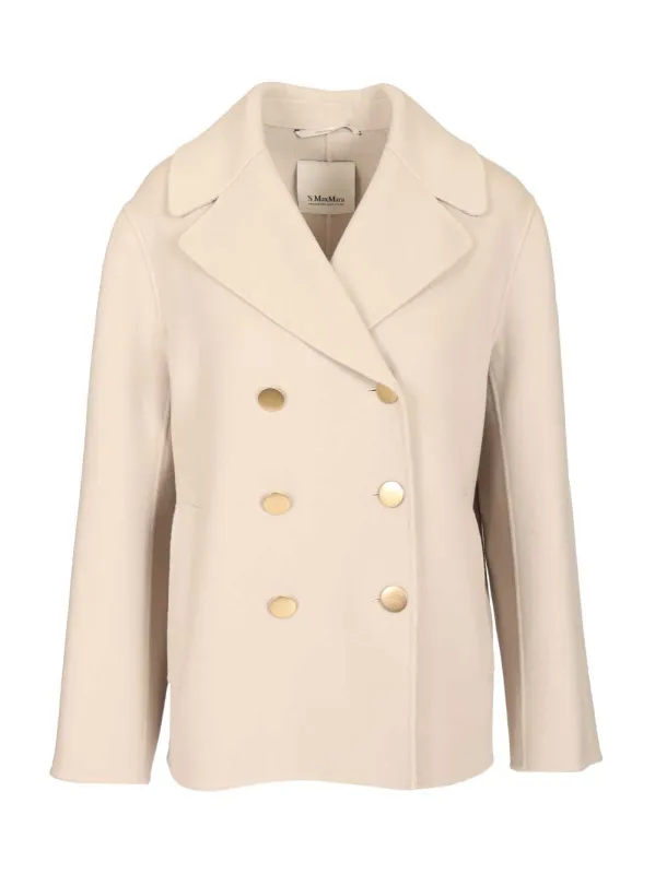Margot Wool Drap Jacket Jackets Beige sold by Wanan Luxury