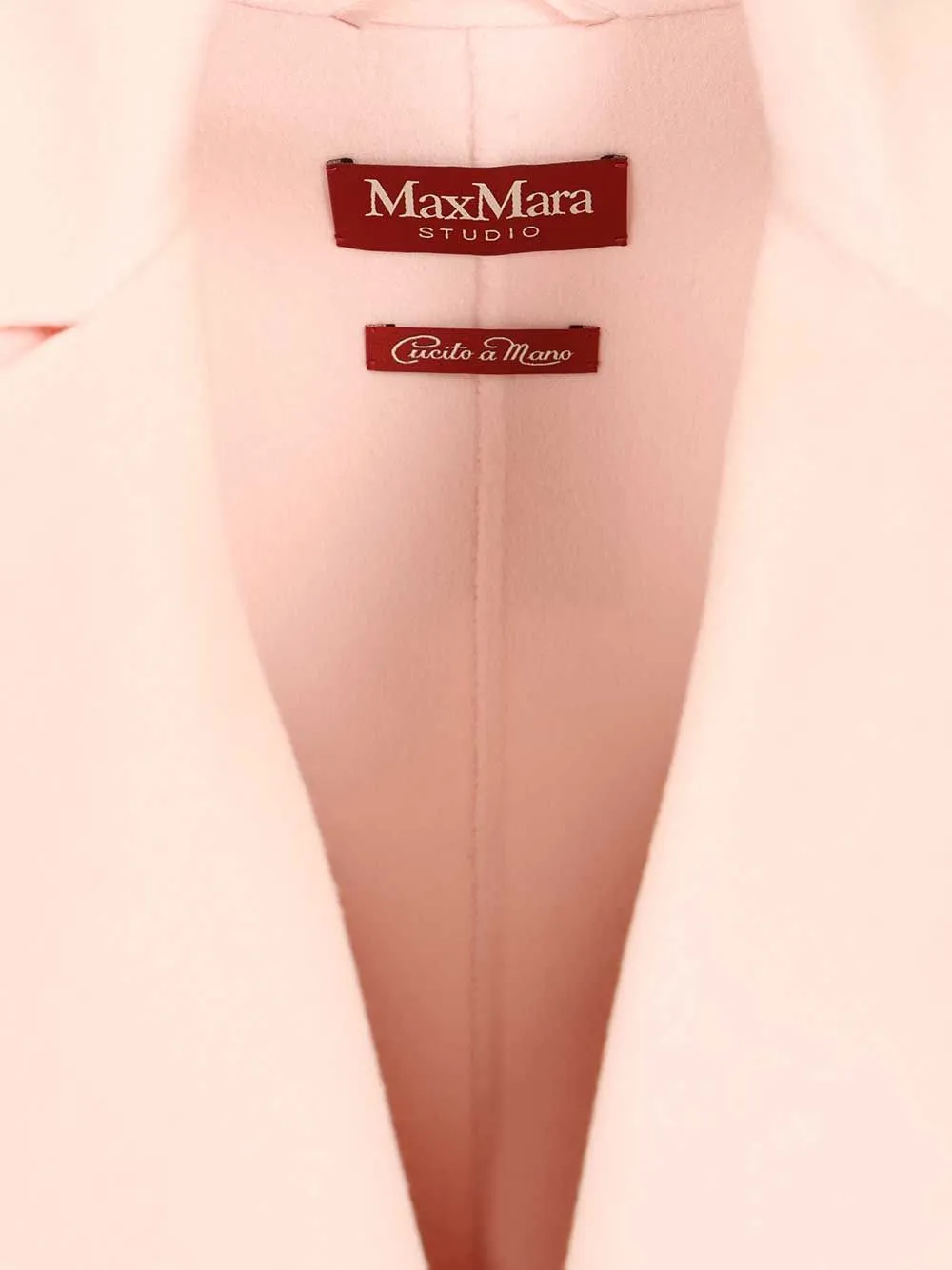 Wool And Cashmere Coat Coats Rose sold by Wanan Luxury product image thumbnail 4