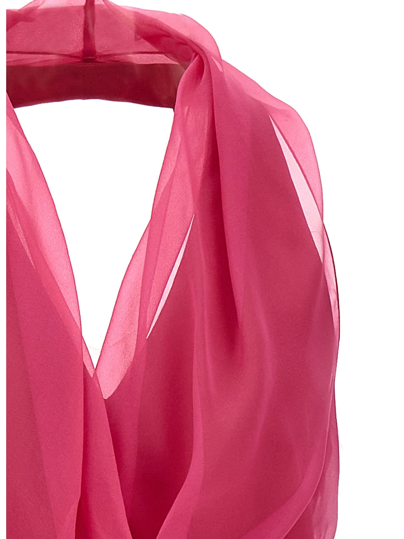 Chiffon Top Tops Fuchsia sold by Wanan Luxury product image thumbnail 3