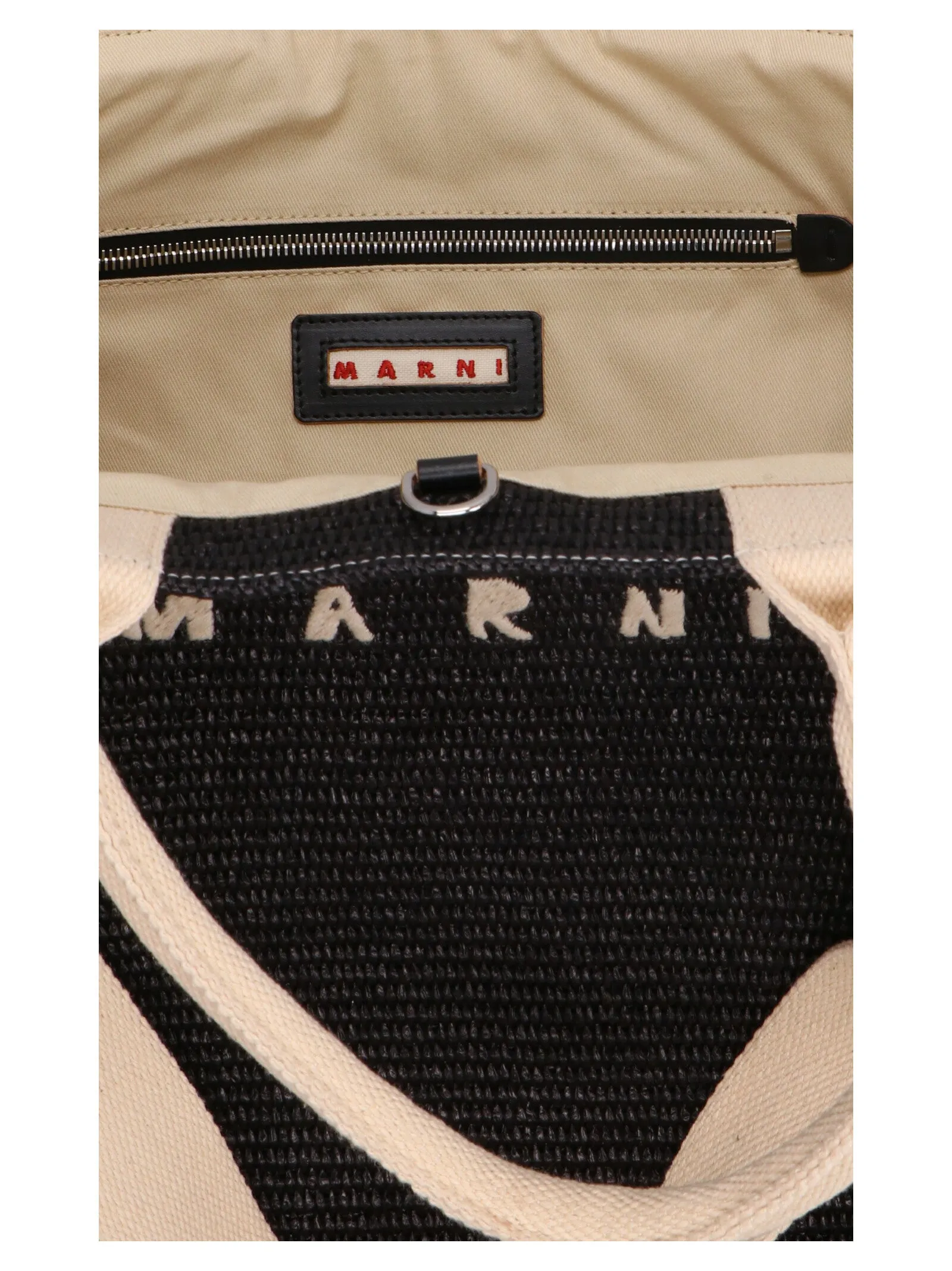 Tote Tote Bag White/Black sold by Wanan Luxury product image thumbnail 4