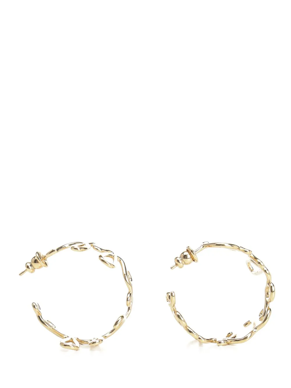 Chloé Iconic Hoop Earrings Jewelry Gold sold by Wanan Luxury product image thumbnail 2