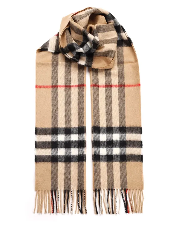 Cashmere Scarf Scarves And Foulards Brown made by Burberry