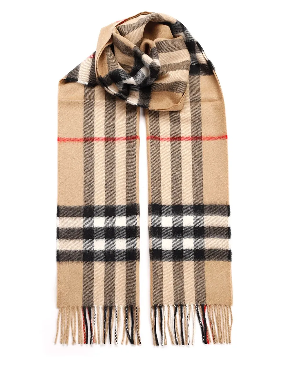Cashmere Scarf Scarves And Foulards Brown sold by Wanan Luxury