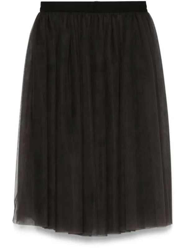 Tulle Midi Skirt sold by Wanan Luxury