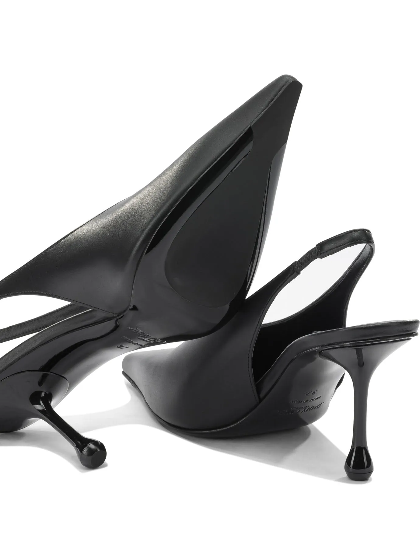 Isa 80 Heeled Shoes Black sold by Wanan Luxury product image thumbnail 5