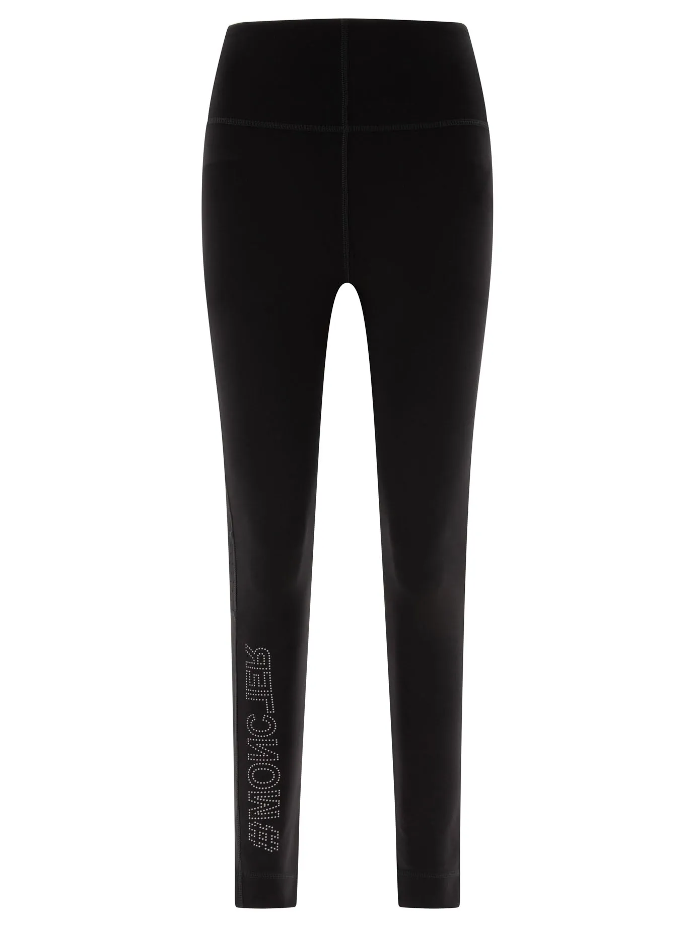 Leggings In Technical Nylon Trousers Black sold by Wanan Luxury