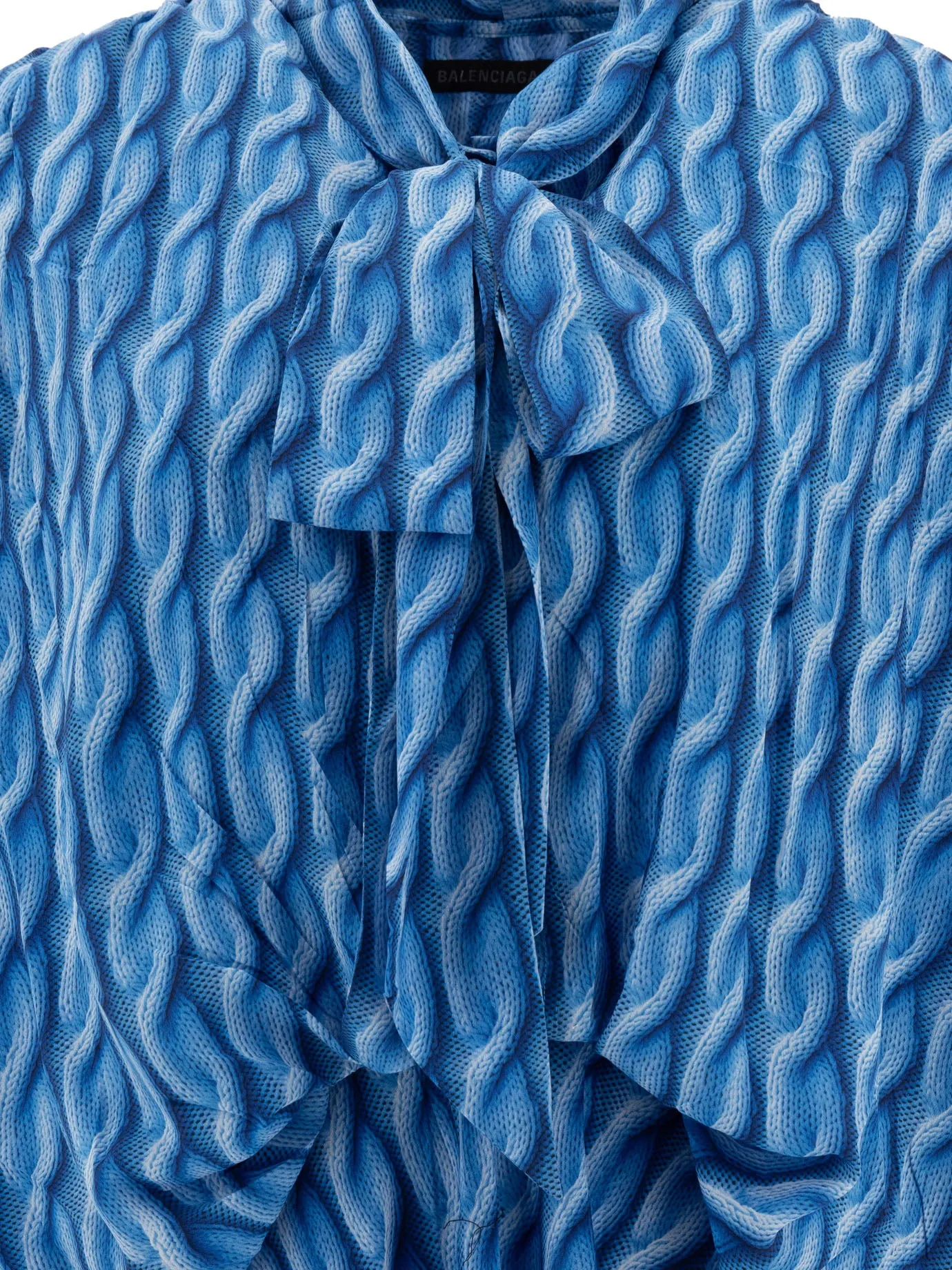 Printed Dress Dresses Blue sold by Wanan Luxury product image thumbnail 3