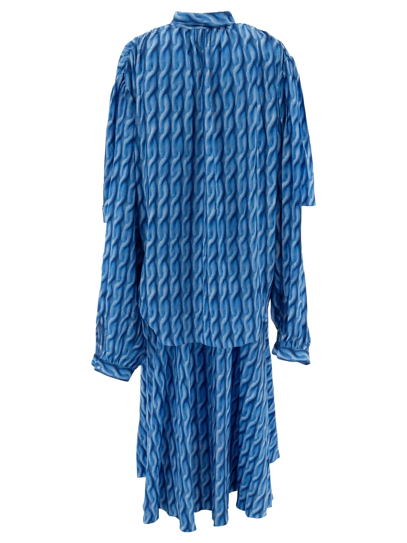 Printed Dress Dresses Blue sold by Wanan Luxury product image thumbnail 2